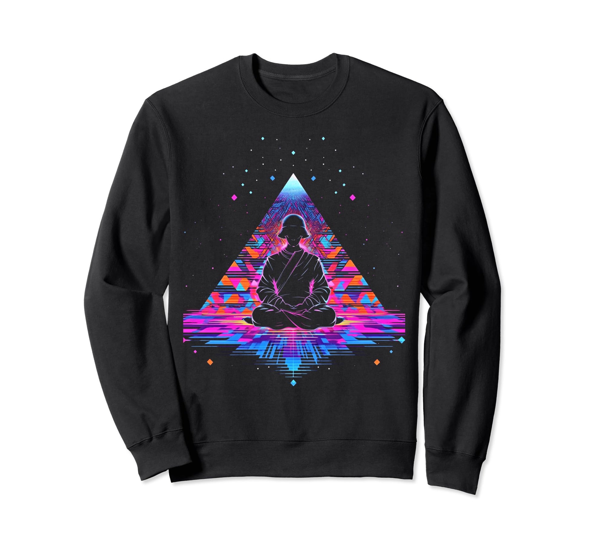 Synthwave Astronaut Cyberpunk 80S Sweatshirt - Aesthetic Graphic Men Women - T-Shirt, Sweatshirt, Hoodie
