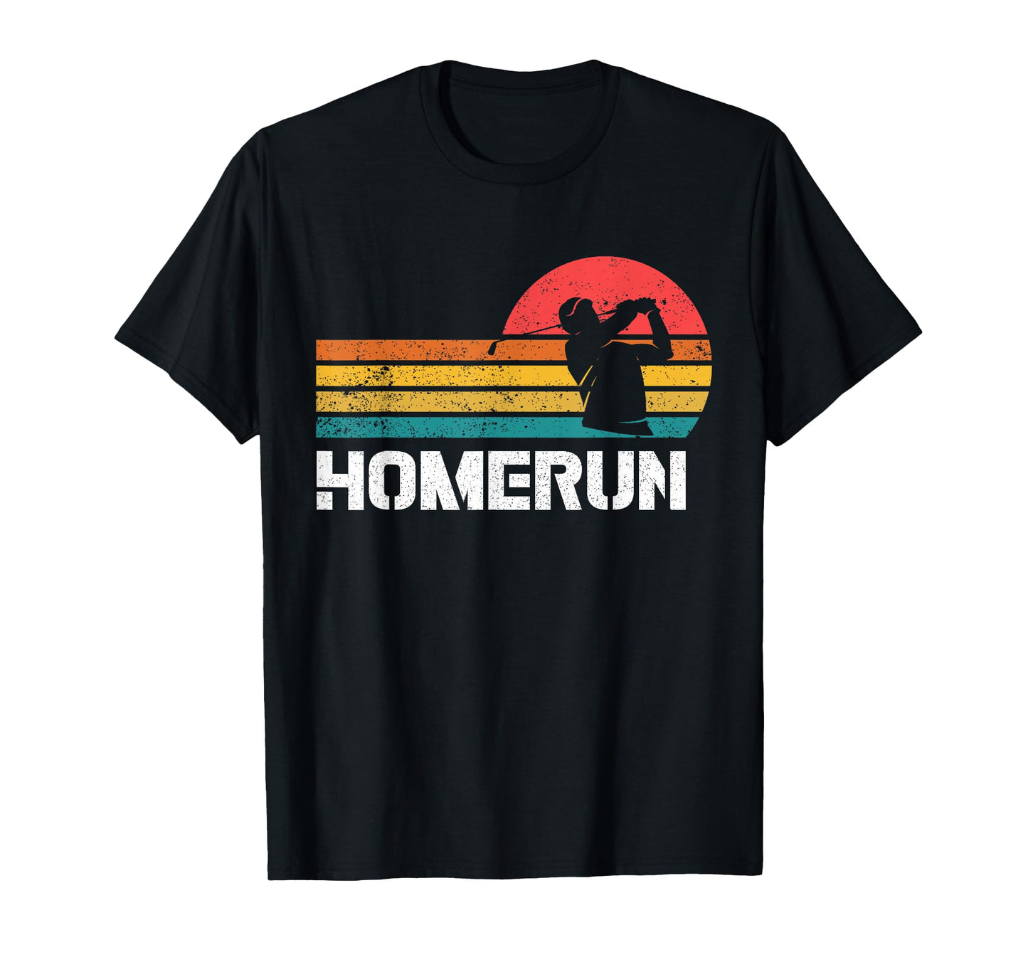 Homerun Funny Golfers Baseball Lovers Gifts T-Shirt - Unique Graphic Unisex - T-Shirt, Sweatshirt, Hoodie
