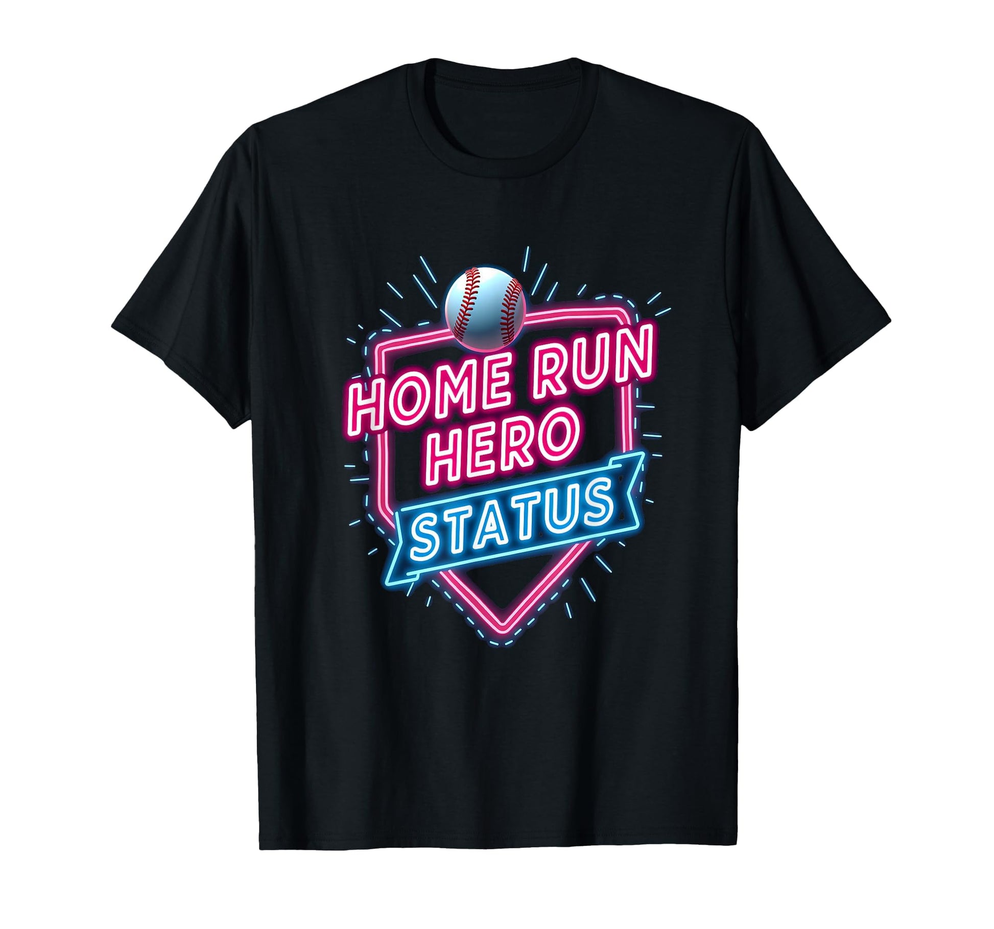 Arlington Baseball Home Run Hero Status T-Shirt - Fun Novelty Design Unisex - T-Shirt, Sweatshirt, Hoodie