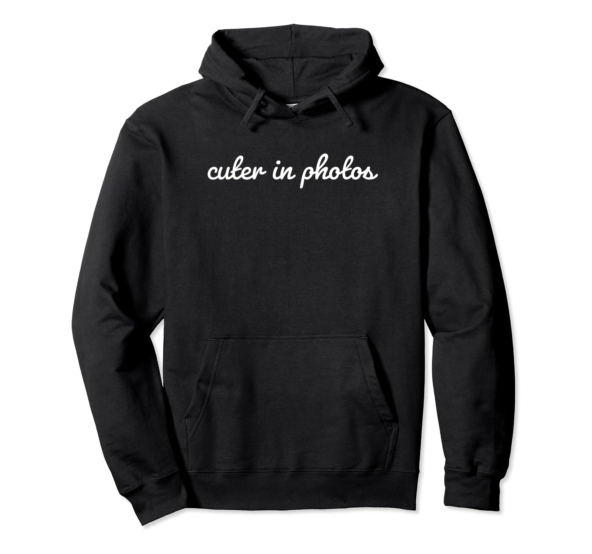 Cuter Photos Funny Y2K Aesthetic Hoodie - Minimalist Print Unisex - T-Shirt, Sweatshirt, Hoodie
