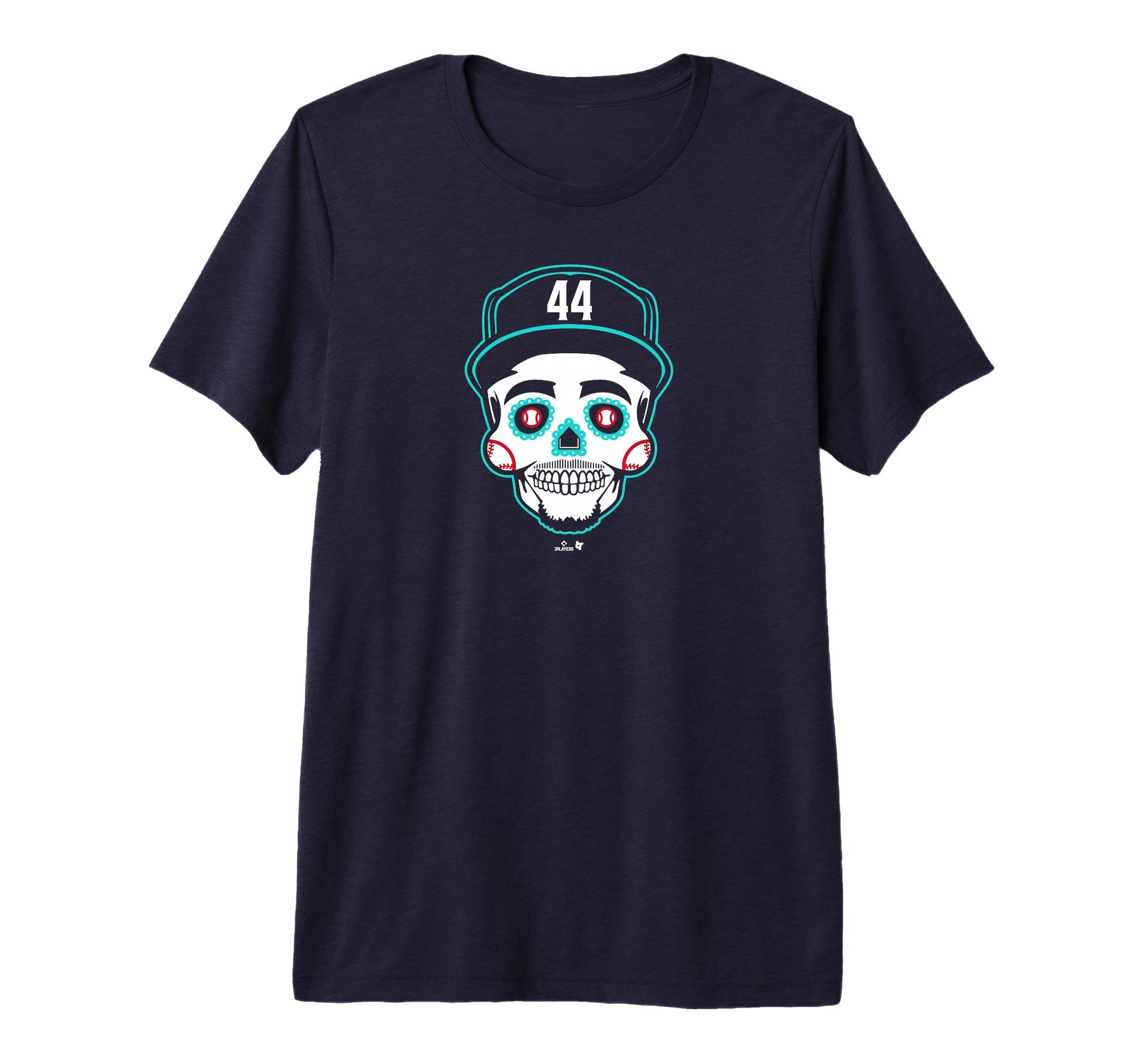 Julio Rodriguez Sugar Skull T-Shirt - Casual Everyday Wear for Adults - T-Shirt, Sweatshirt, Hoodie