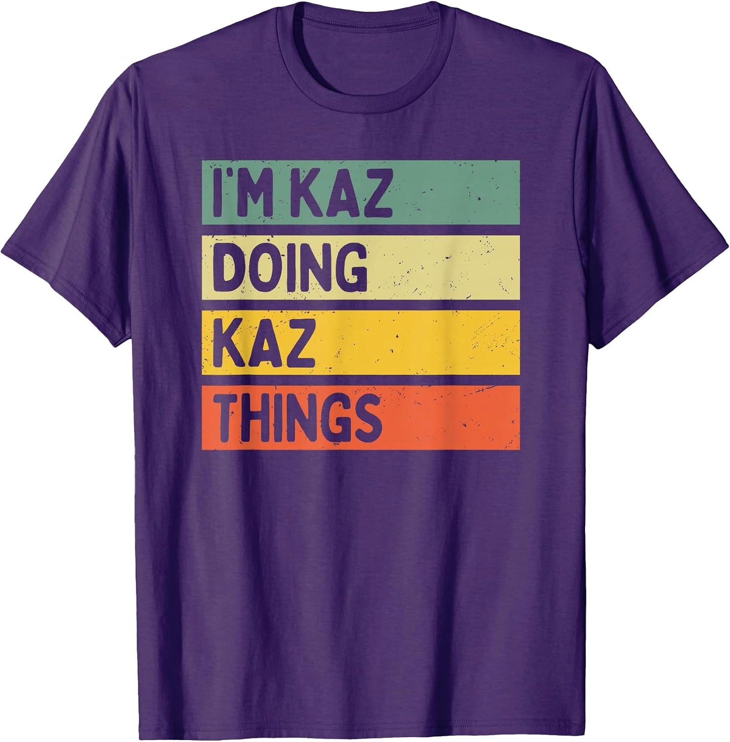 Personalized Gift Ideas Kaz - Adult & Kids T-Shirts, Sweatshirts & Hoodies apparel design preview 1