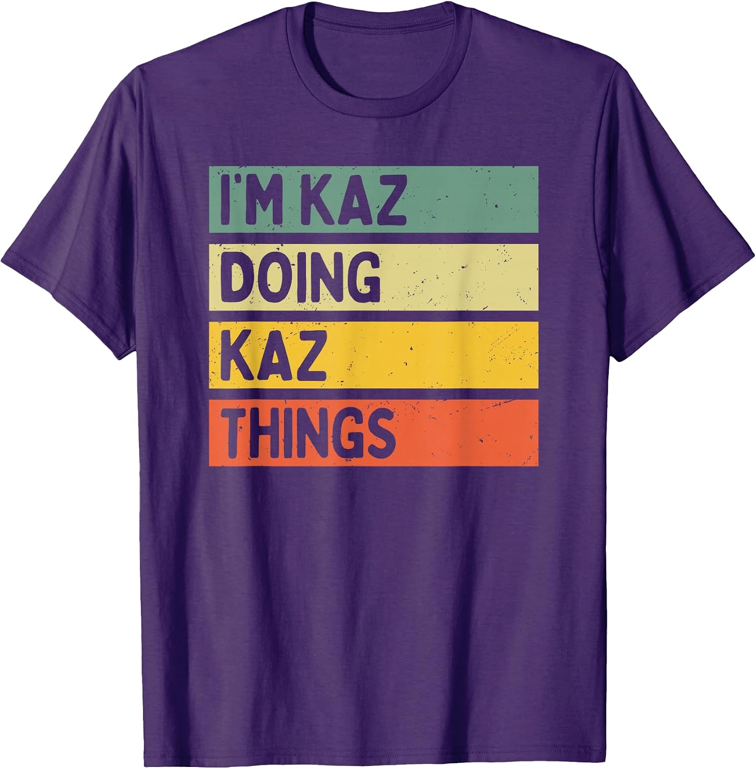 Personalized Gift Ideas Kaz - Adult & Kids T-Shirts, Sweatshirts & Hoodies apparel design preview 1