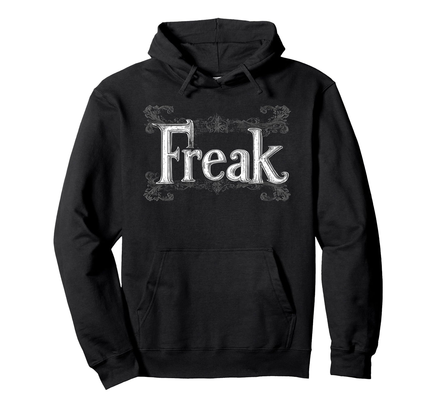 Freak Gothic Alt Grunge Hip Hop Y2K Emo Hoodie - Novelty Apparel Men Women - T-Shirt, Sweatshirt, Hoodie