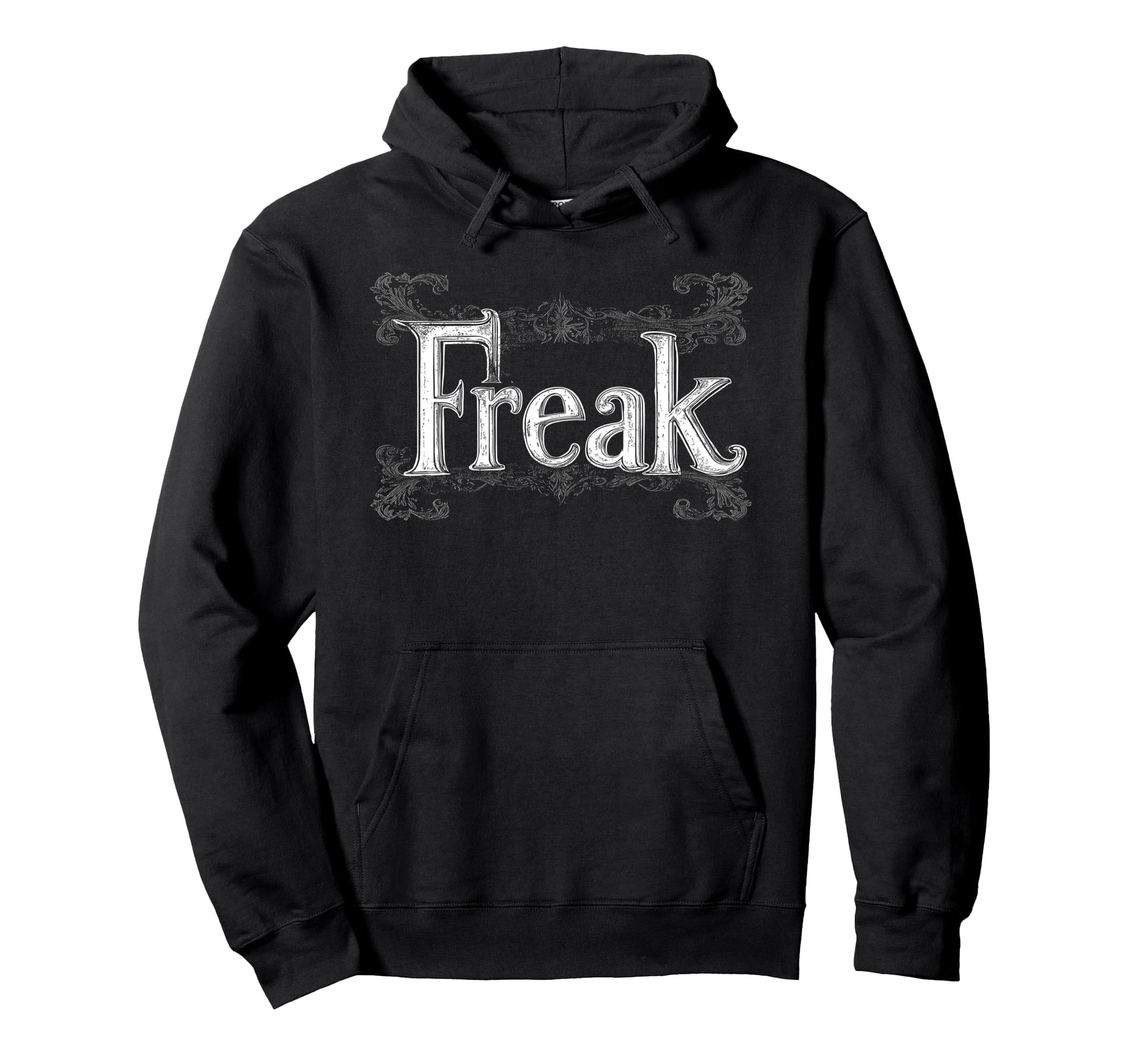 Freak Gothic Alt Grunge Hip Hop Y2K Emo Hoodie - Novelty Apparel Men Women - T-Shirt, Sweatshirt, Hoodie