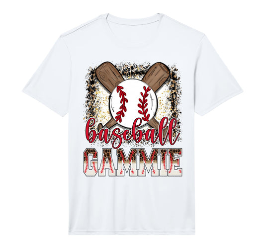 Baseball Gammie Leopard Proud Ball Gammie T-Shirt - Novelty Apparel Unisex - T-Shirt, Sweatshirt, Hoodie