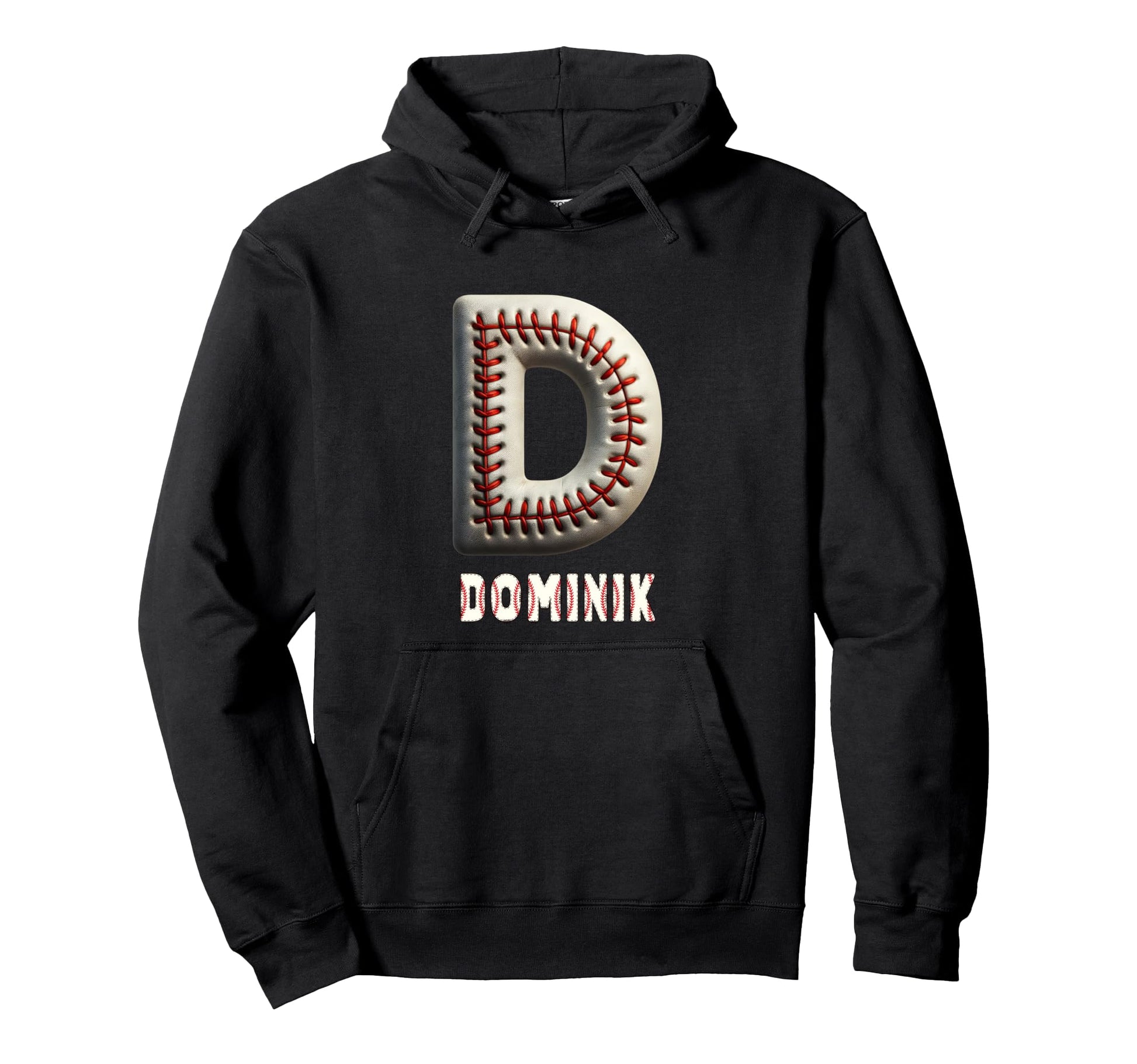 Baseball Home Run Gabriel Initial Hoodie - Novelty Apparel for Adults - T-Shirt, Sweatshirt, Hoodie