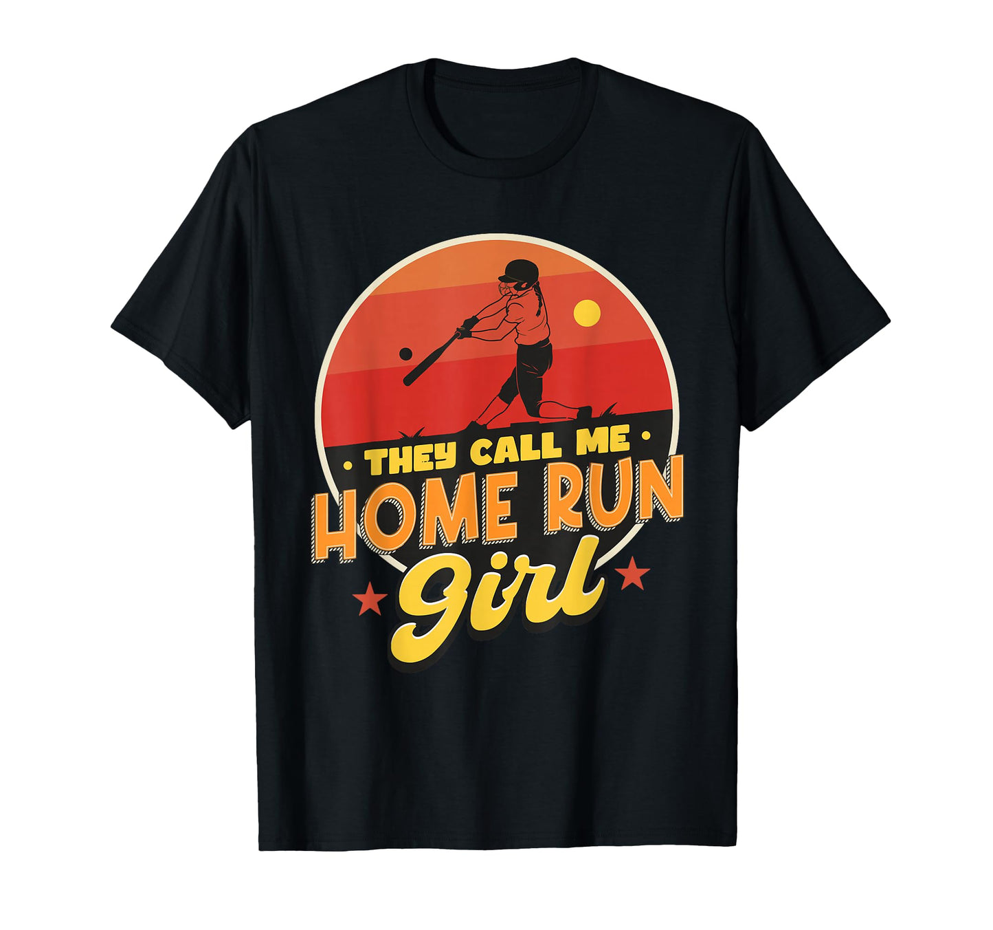Softball Player Softball Home Run T-Shirt - Custom Art Print Unisex - T-Shirt, Sweatshirt, Hoodie