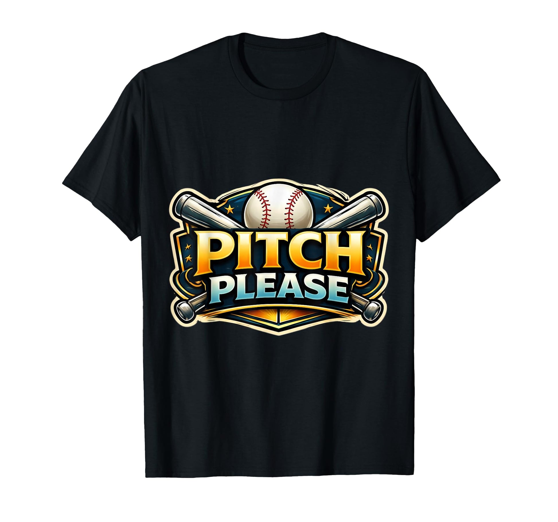Pitch Please Funny Baseball Player T-Shirt - Novelty Apparel Men Women - T-Shirt, Sweatshirt, Hoodie