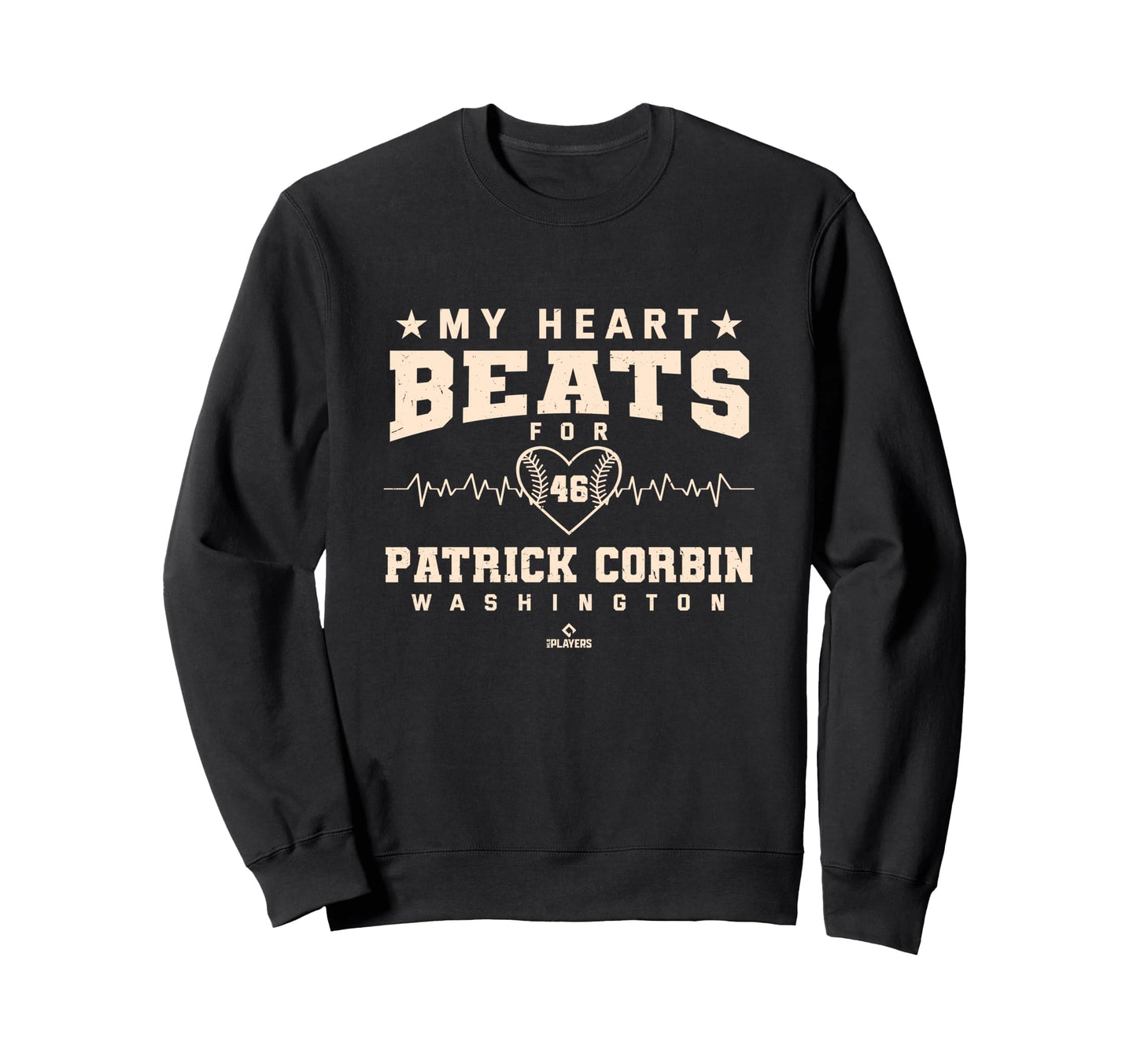 My Heart Beats Patrick Corbin Sweatshirt - Aesthetic Graphic for Adults - T-Shirt, Sweatshirt, Hoodie