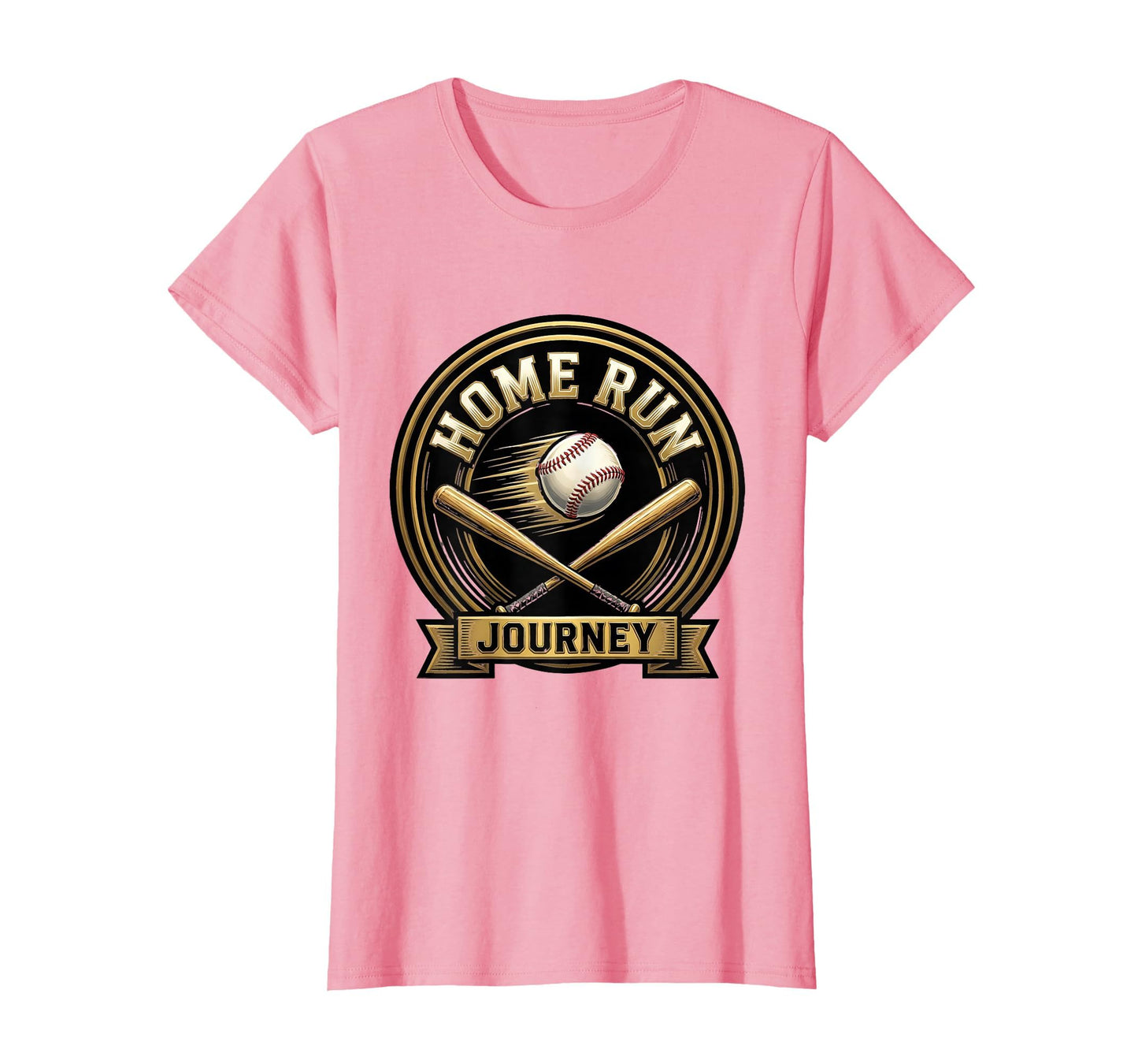 Home Run Journey Baseball T-Shirt - Unique Graphic for Adults - T-Shirt, Sweatshirt, Hoodie