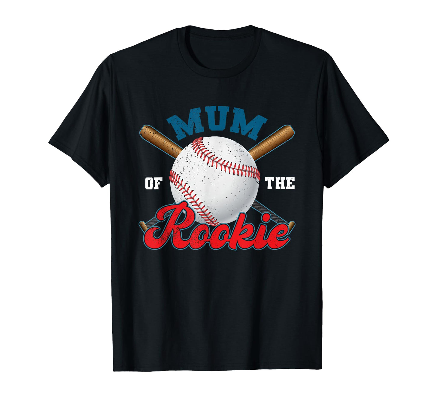 Mum Rookie Year 1St Birthday Baseball T-Shirt - Minimalist Print Men Women - T-Shirt, Sweatshirt, Hoodie