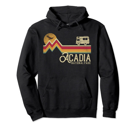 Acadia National Park Mountain Maine Hoodie - Streetwear Style Unisex - T-Shirt, Sweatshirt, Hoodie