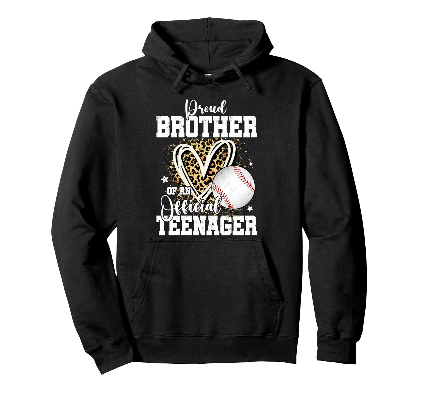Proud Brother Teenager 13Th Birthday Hoodie - Graphic Print Men Women - T-Shirt, Sweatshirt, Hoodie