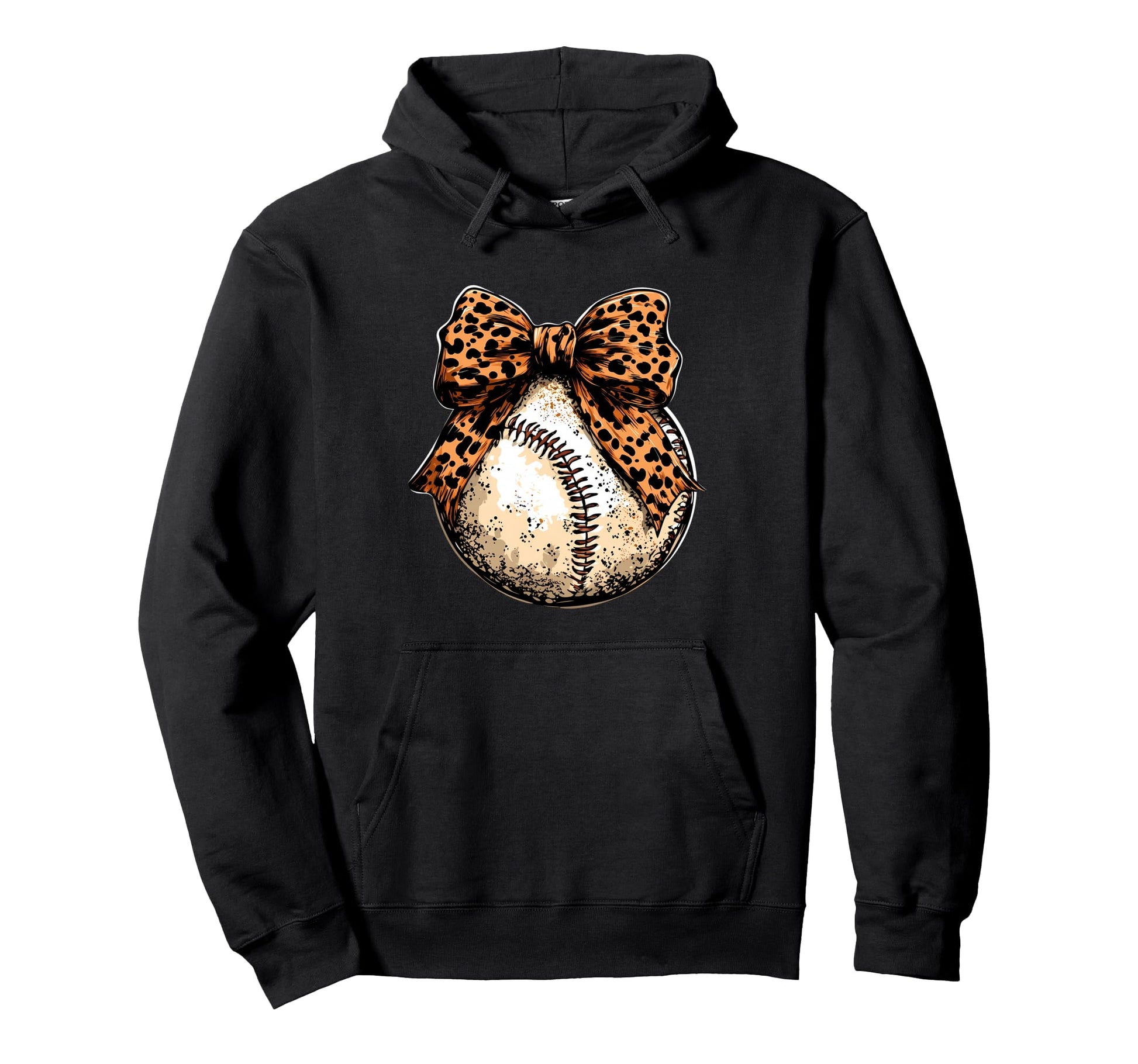 Baseball Coquette Bow Baseball Game Hoodie - Custom Art Print Unisex - T-Shirt, Sweatshirt, Hoodie