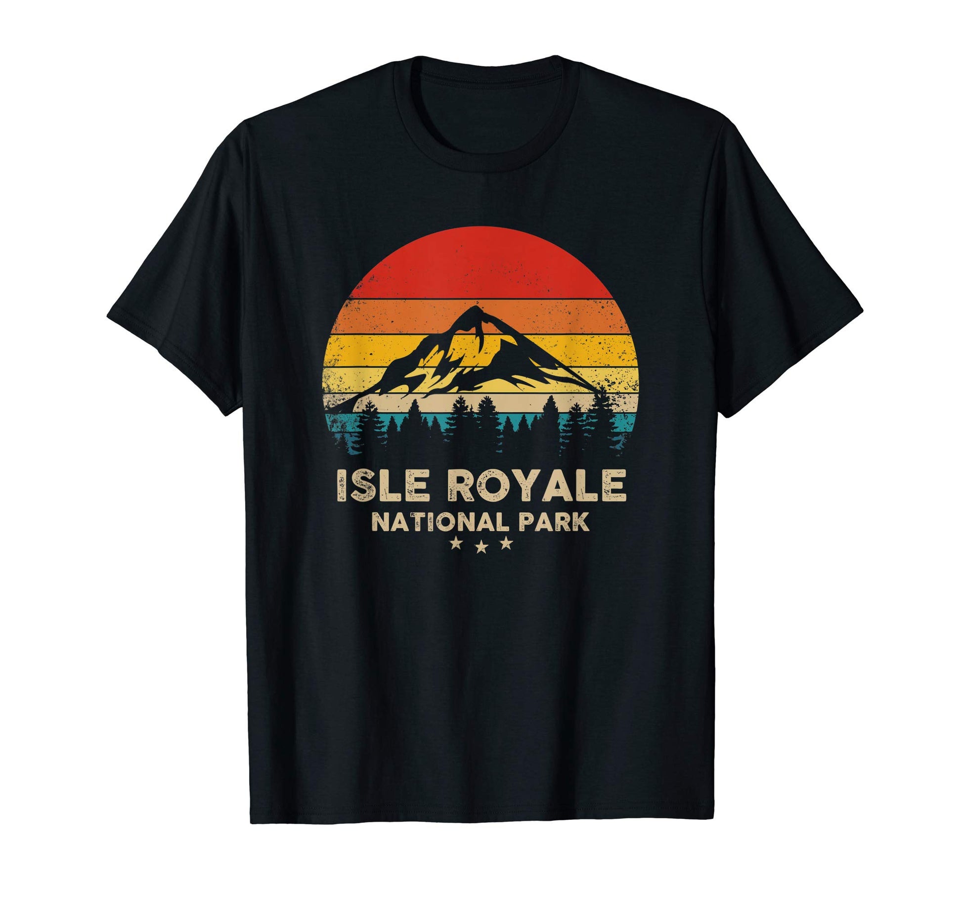 Isle Royale National Park Souvenir T-Shirt - Custom Art Print Men Women - T-Shirt, Sweatshirt, Hoodie