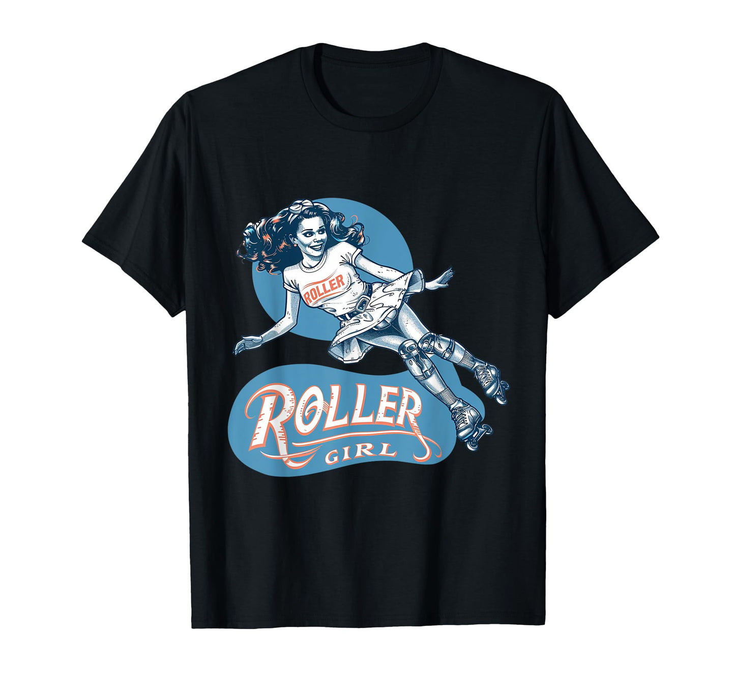 Funny Roller Skating Skate T-Shirt - Custom Art Print Men Women - T-Shirt, Sweatshirt, Hoodie