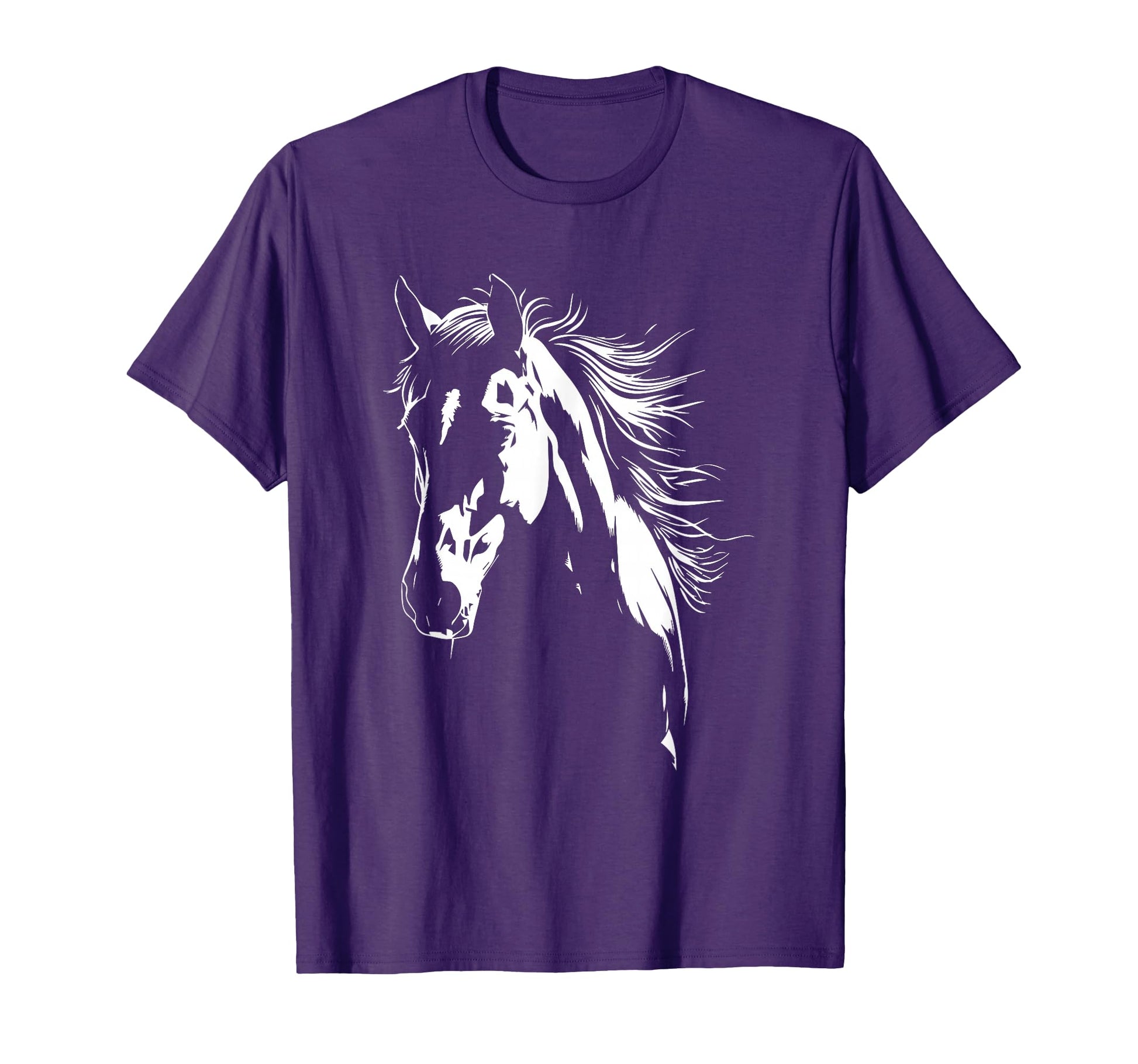 Western Horse Silhouette Horse Riding T-Shirt - Novelty Apparel Unisex - T-Shirt, Sweatshirt, Hoodie
