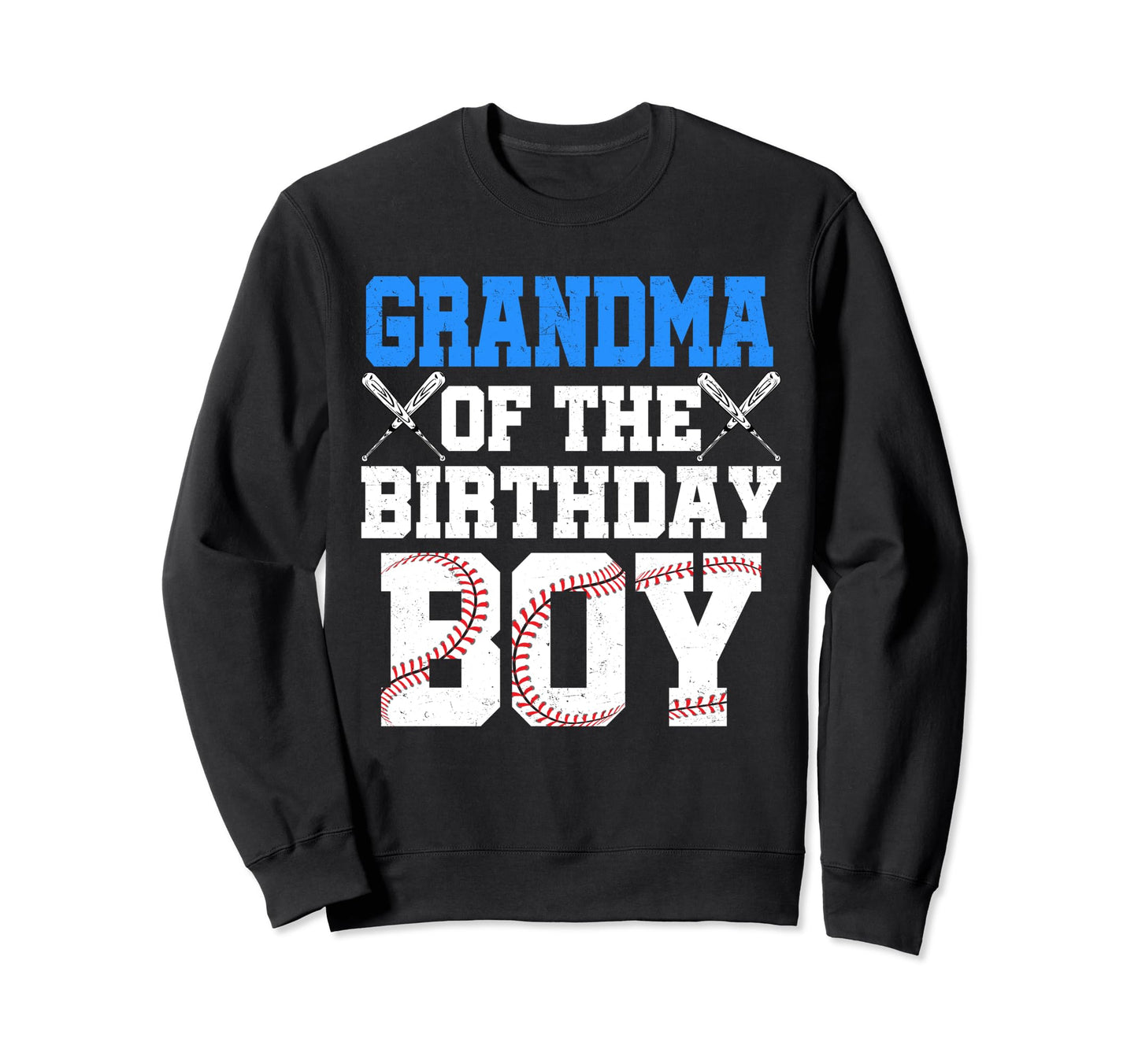 Grandma Birthday Baseball Jersey Sweatshirt - Novelty Apparel Men Women - T-Shirt, Sweatshirt, Hoodie