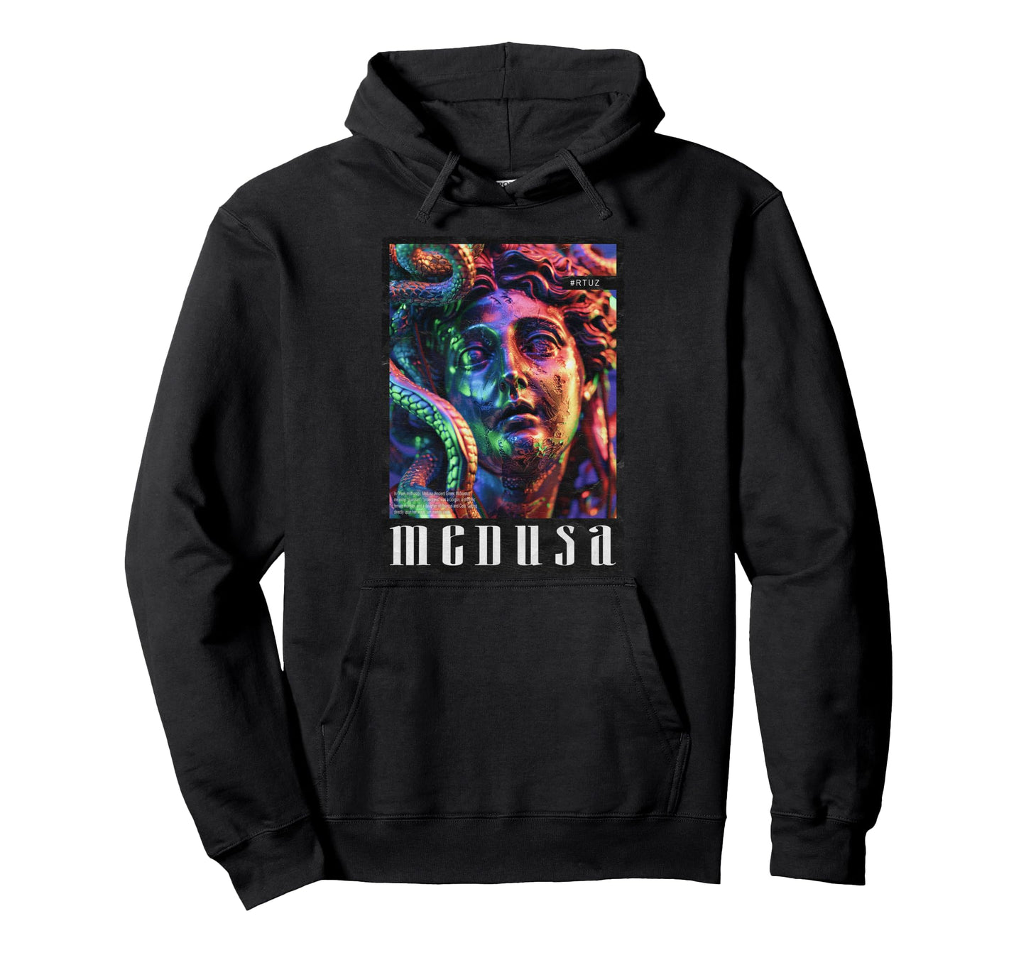 Medusa Aesthetic Y2K Streetwear Hoodie - Novelty Apparel Unisex - T-Shirt, Sweatshirt, Hoodie