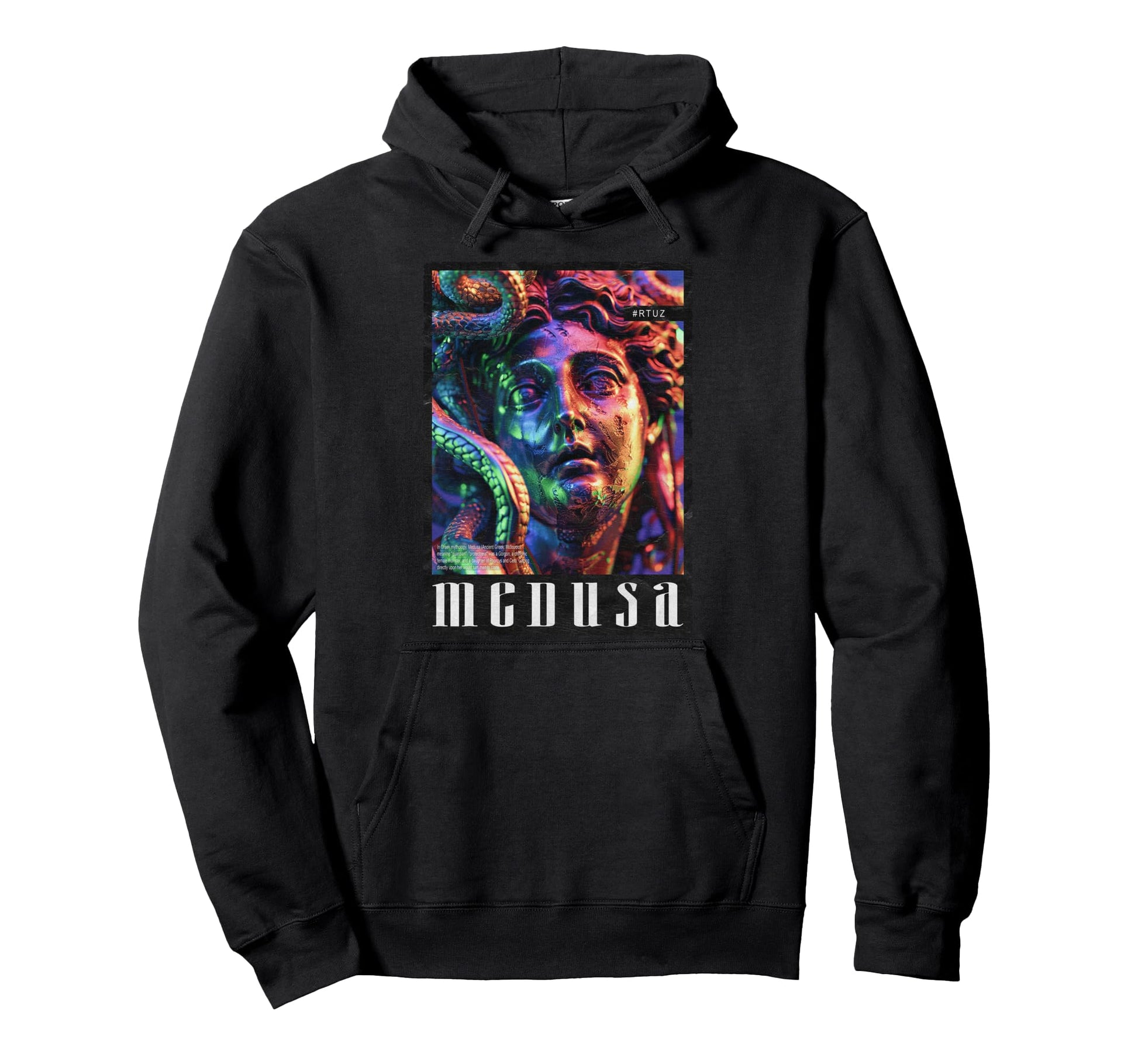 Medusa Aesthetic Y2K Streetwear Hoodie - Novelty Apparel Unisex - T-Shirt, Sweatshirt, Hoodie