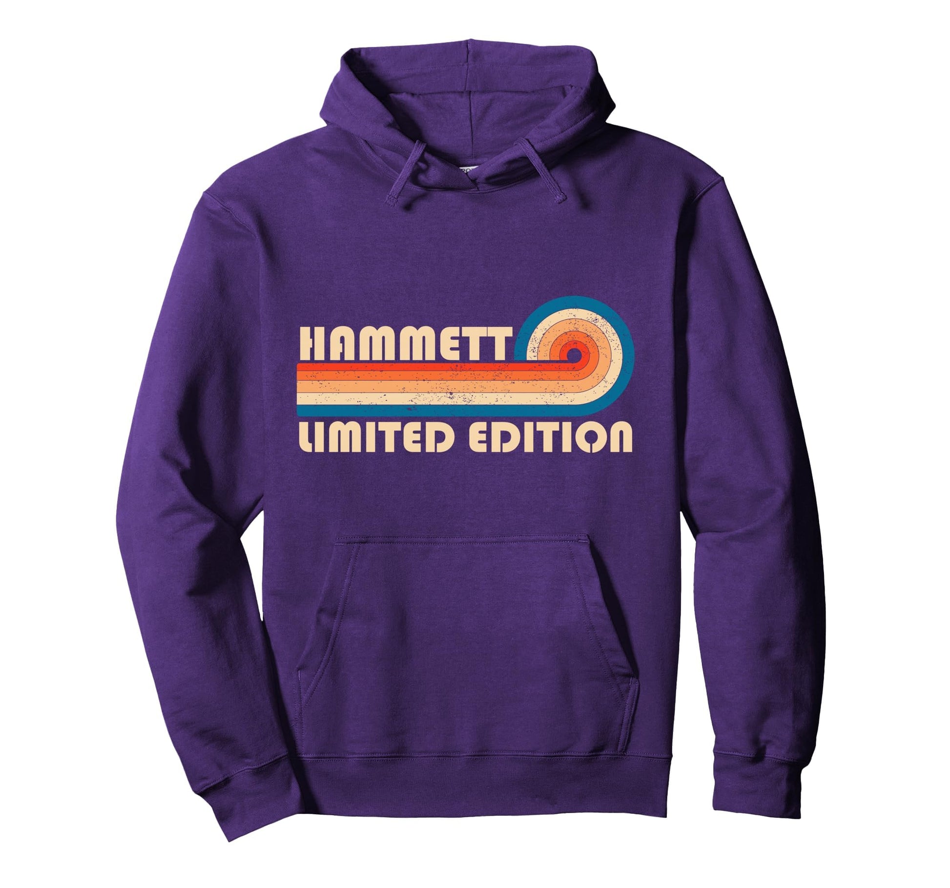 Hammett 70S 80S Sunset Stripe Hoodie - Custom Art Print Men Women - T-Shirt, Sweatshirt, Hoodie