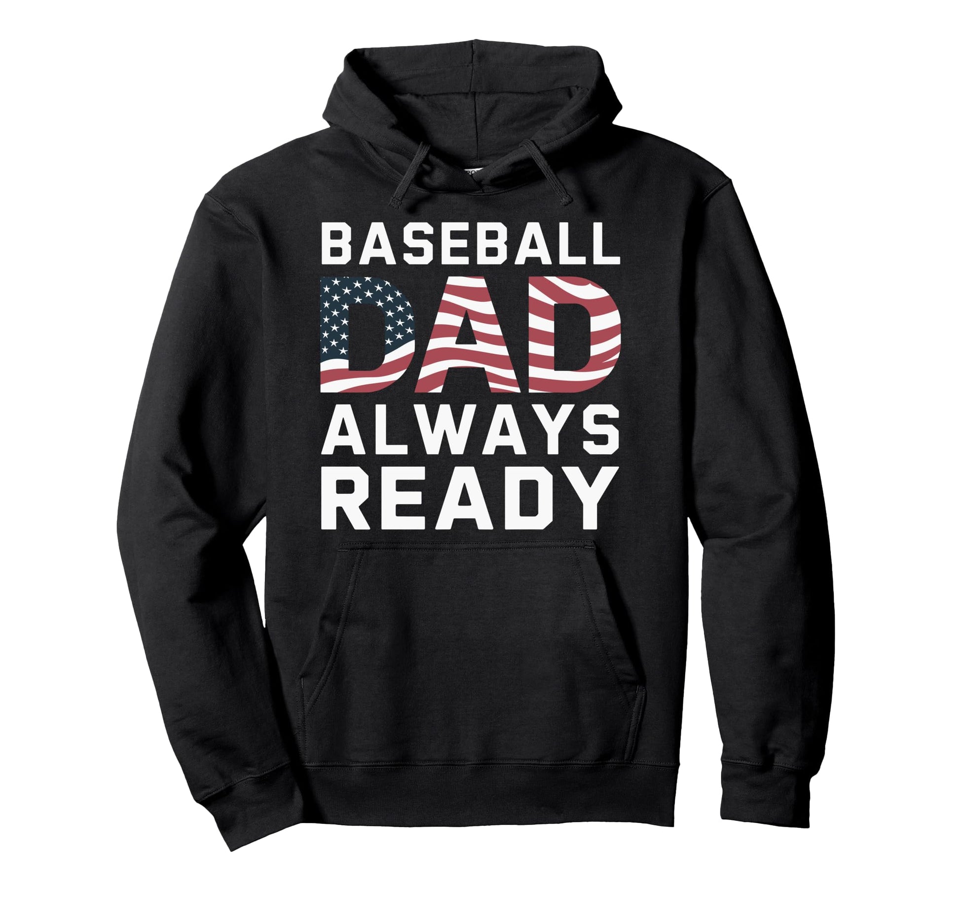 Homerun Baseball Dad Baseball Lovers Hoodie - Graphic Print for Adults - T-Shirt, Sweatshirt, Hoodie