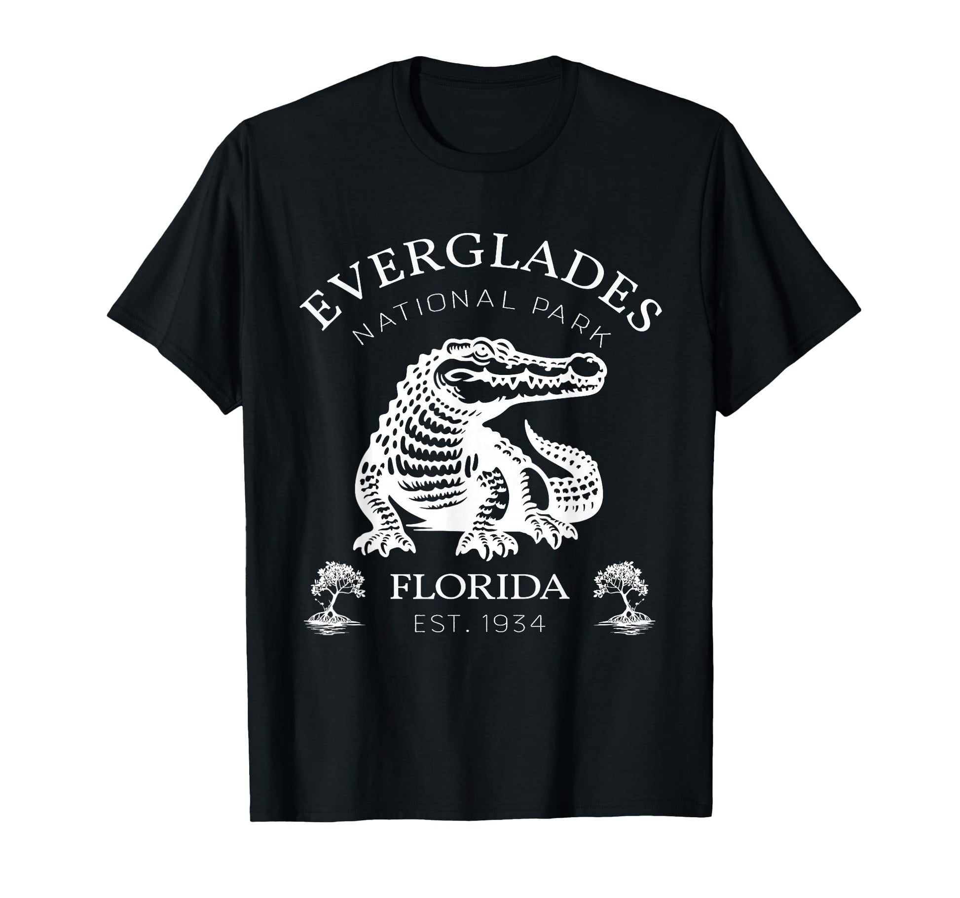 Everglades National Park Alligators T-Shirt - Custom Art Print Men Women - T-Shirt, Sweatshirt, Hoodie