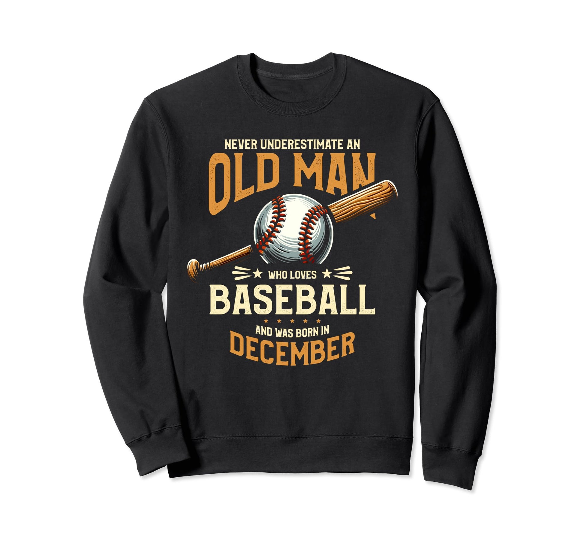 Never Underestimate Old Who Loves Sweatshirt - Graphic Print for Adults - T-Shirt, Sweatshirt, Hoodie