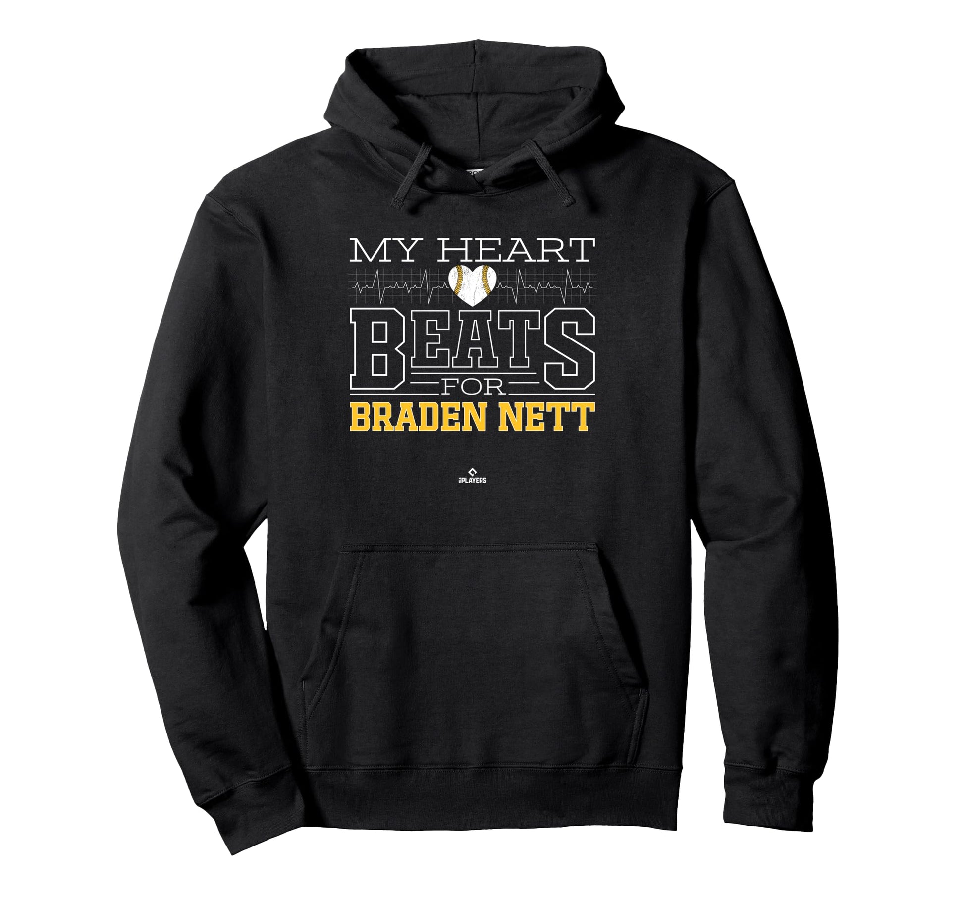 My Heart Beats Braden Nett Prospect Hoodie - Graphic Print for Adults - T-Shirt, Sweatshirt, Hoodie