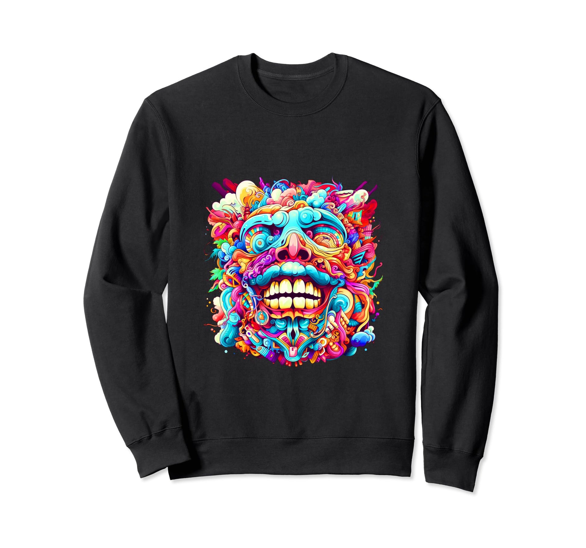 Funny 80S 90S Synthwave Sweatshirt - Custom Art Print for Adults - T-Shirt, Sweatshirt, Hoodie