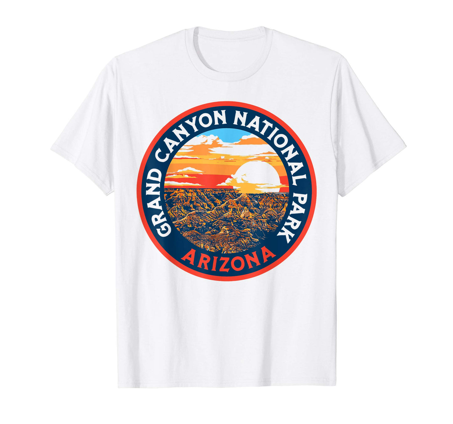 Grand Canyon National Park 80S T-Shirt - Casual Everyday Wear Unisex - T-Shirt, Sweatshirt, Hoodie