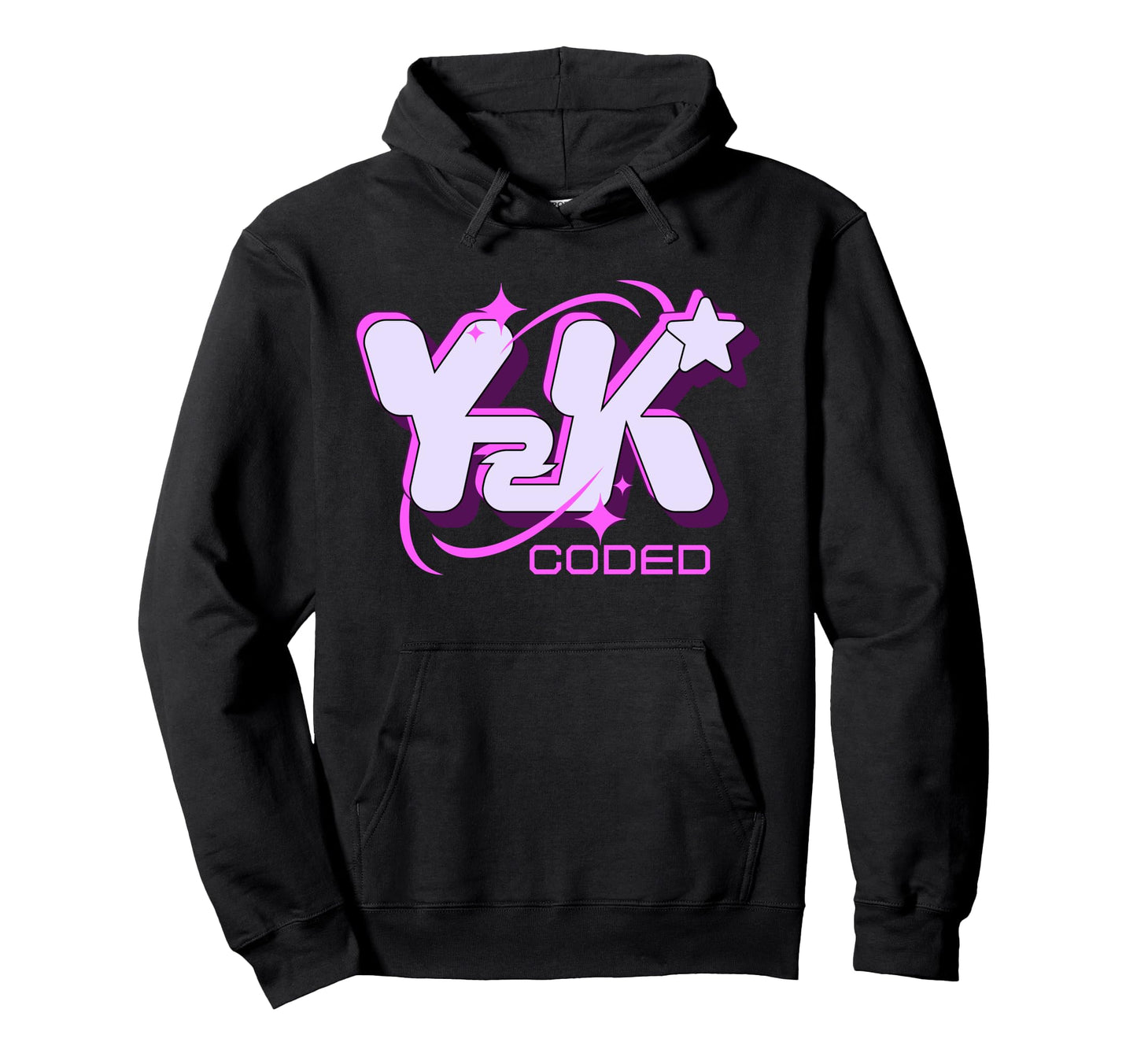 Y2K Coded 2000S Aesthetic Hoodie - Graphic Print for Adults - T-Shirt, Sweatshirt, Hoodie