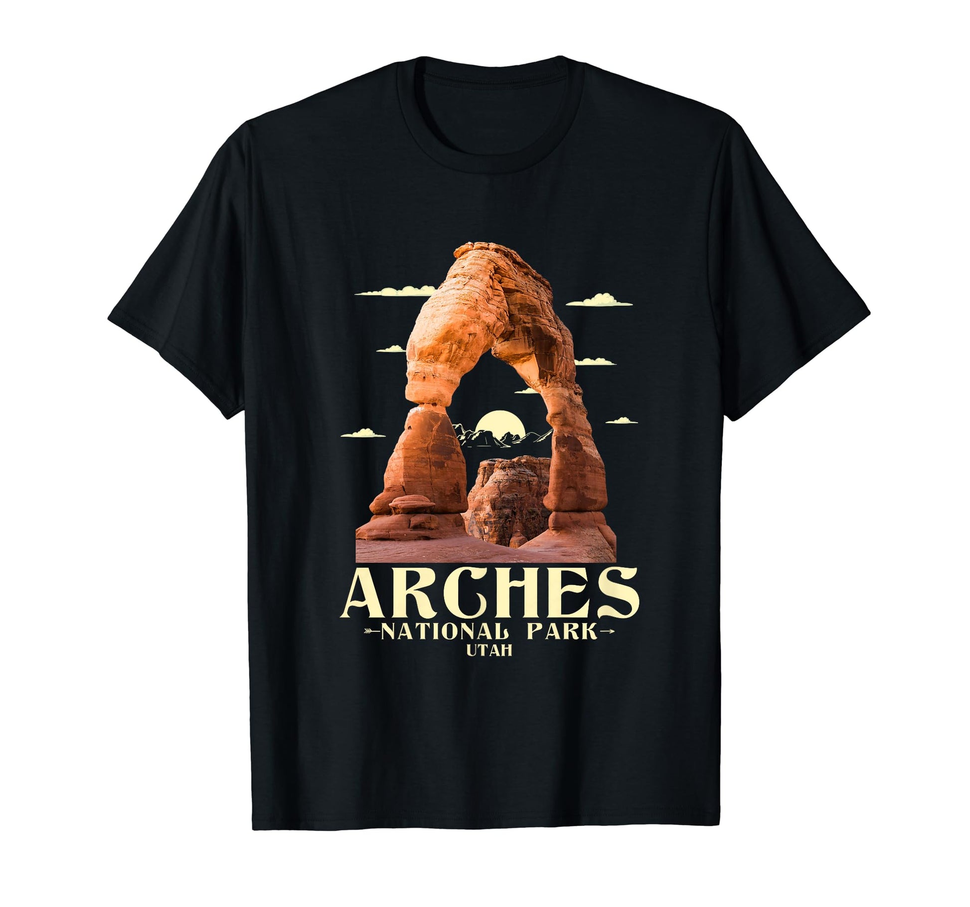 Arches National Park Hiking Camping T-Shirt - Aesthetic Graphic Unisex - T-Shirt, Sweatshirt, Hoodie