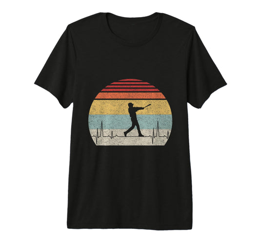 Baseball Heartbeat Pulse Funny T-Shirt - Aesthetic Graphic for Adults - T-Shirt, Sweatshirt, Hoodie