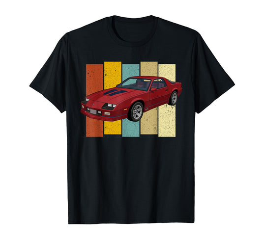 3Rd Gen Z28 Silhouette Muscle Car T-Shirt - Streetwear Style for Adults - T-Shirt, Sweatshirt, Hoodie