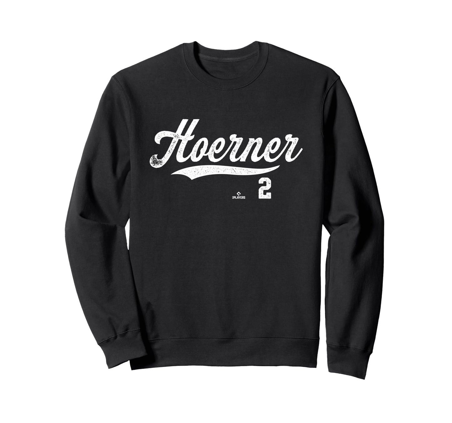 Distressed Swoosh Nico Hoerner Sweatshirt - Casual Everyday Wear Men Women - T-Shirt, Sweatshirt, Hoodie