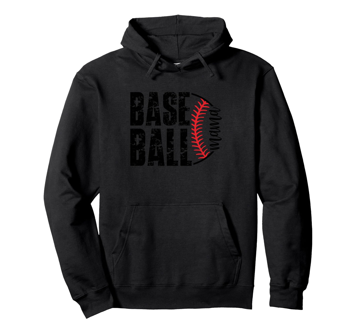 Baseball Mama Baseball Mama Hoodie - Streetwear Style Unisex - T-Shirt, Sweatshirt, Hoodie