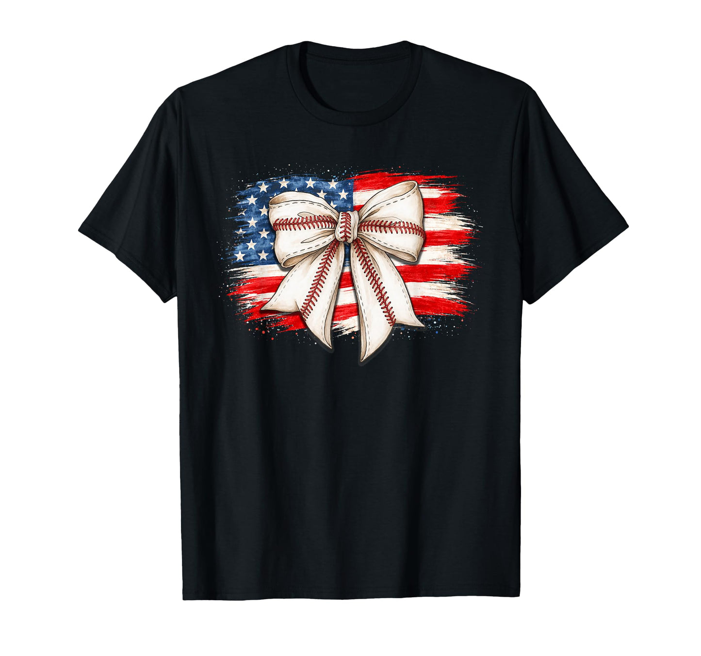 Coquette Baseball 4Th July Patriotic T-Shirt - Unique Graphic for Adults - T-Shirt, Sweatshirt, Hoodie