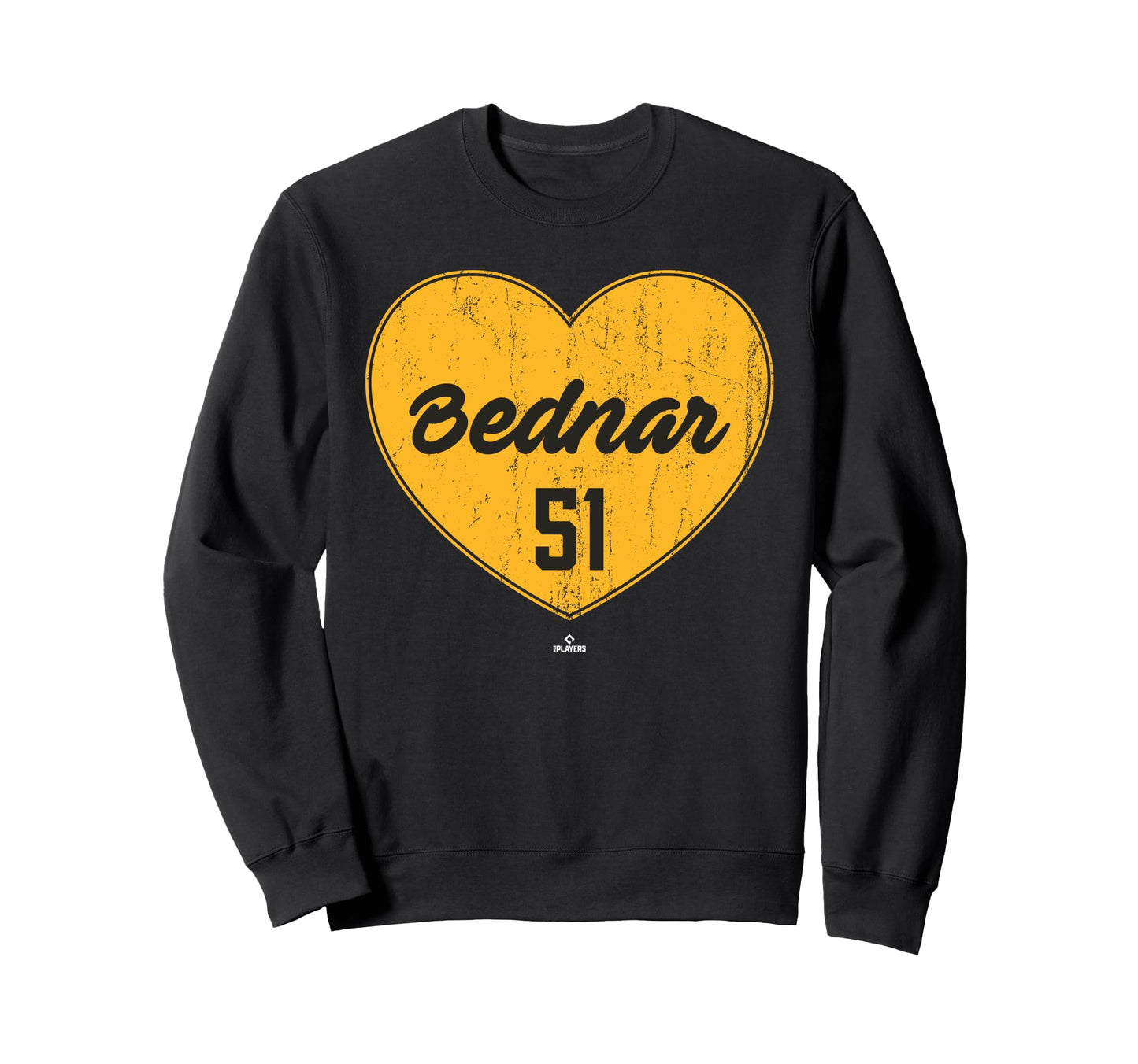 Distressed Heart David Bednar Sweatshirt - Unique Graphic Men Women - T-Shirt, Sweatshirt, Hoodie