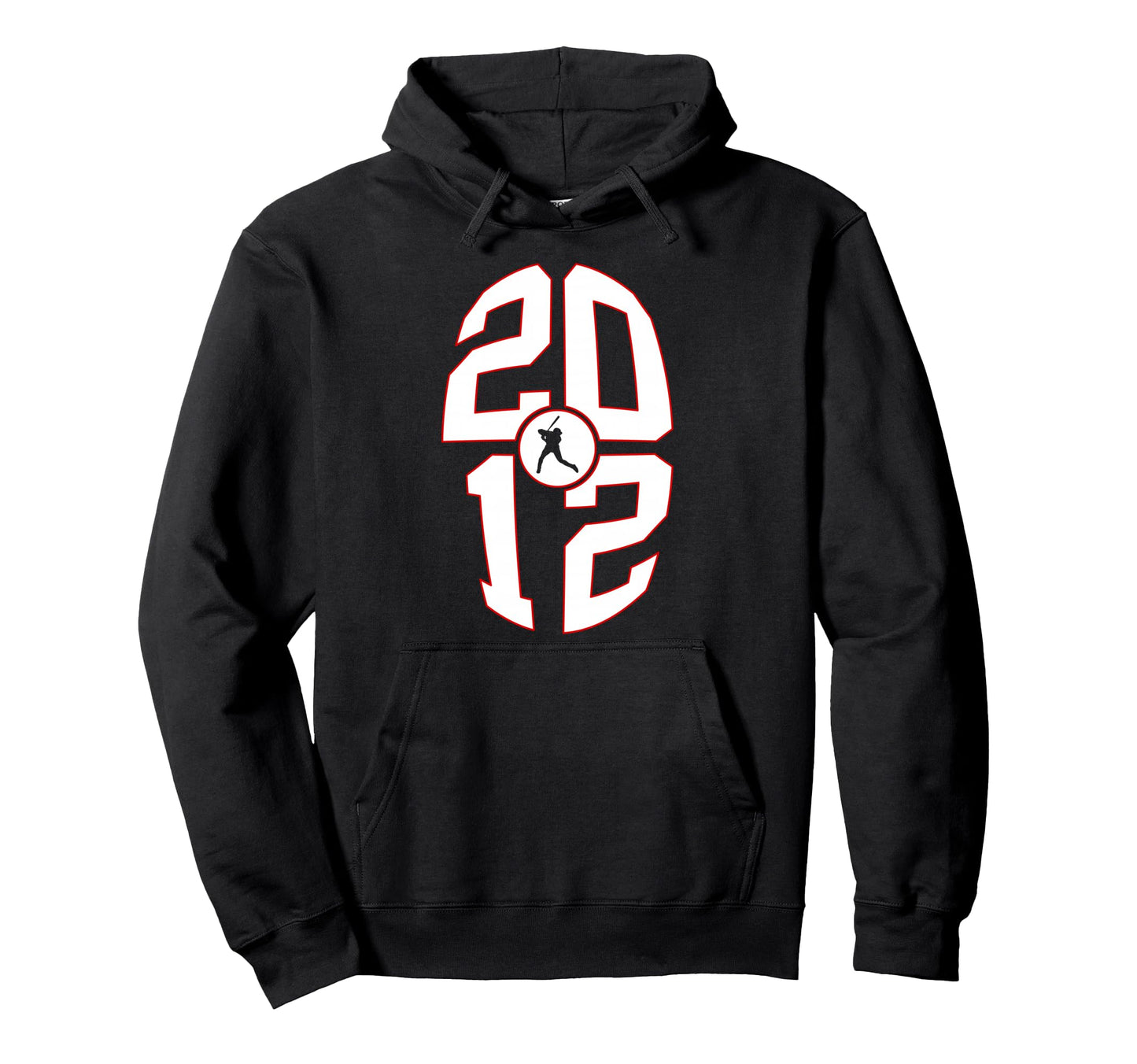 14 Years 2012 Baseball 14Th Birthday Hoodie - Fun Novelty Design for Adults - T-Shirt, Sweatshirt, Hoodie