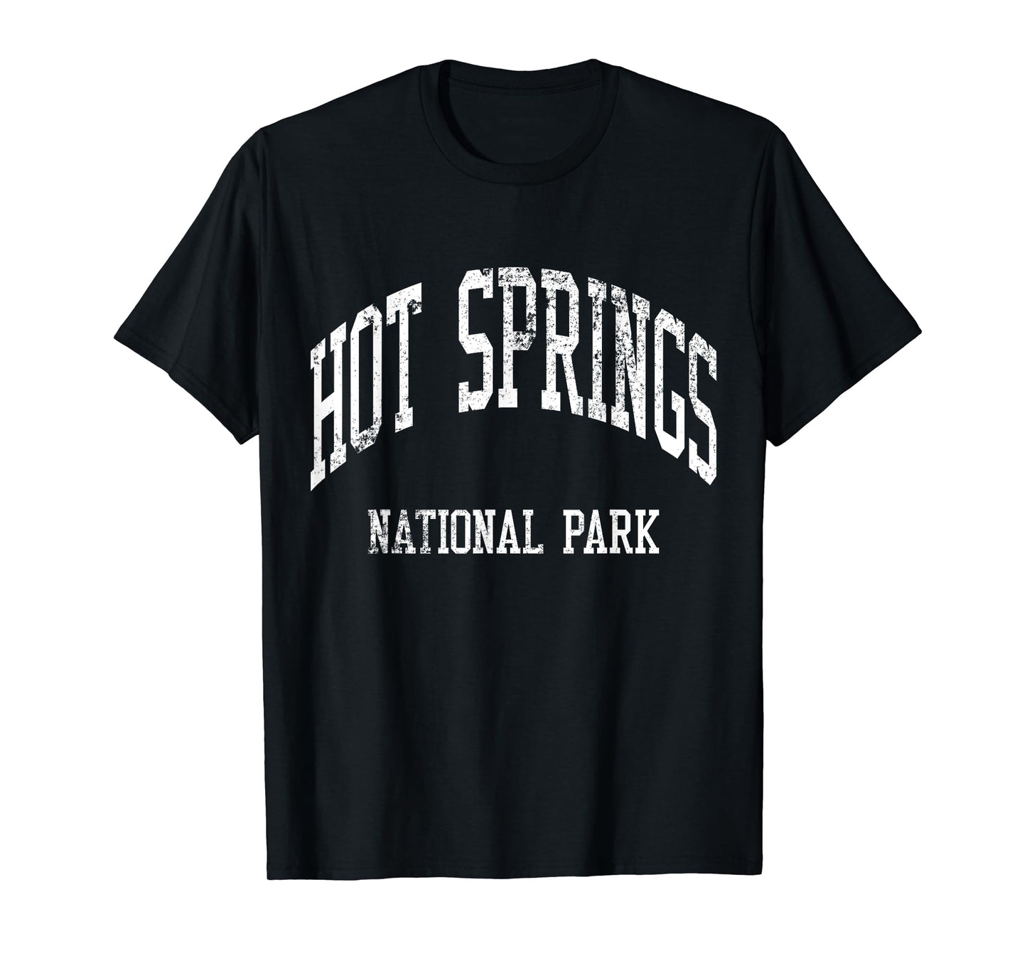 Hot Springs National Park 70S T-Shirt - Casual Everyday Wear Men Women - T-Shirt, Sweatshirt, Hoodie