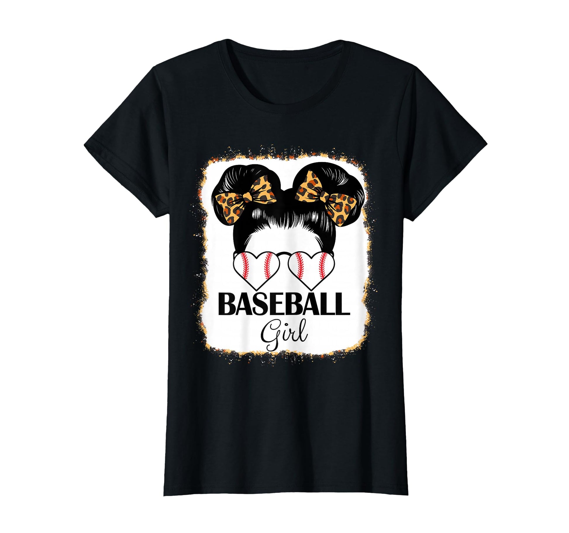Baseball Leopard Baseball Player And T-Shirt - Custom Art Print Unisex - T-Shirt, Sweatshirt, Hoodie