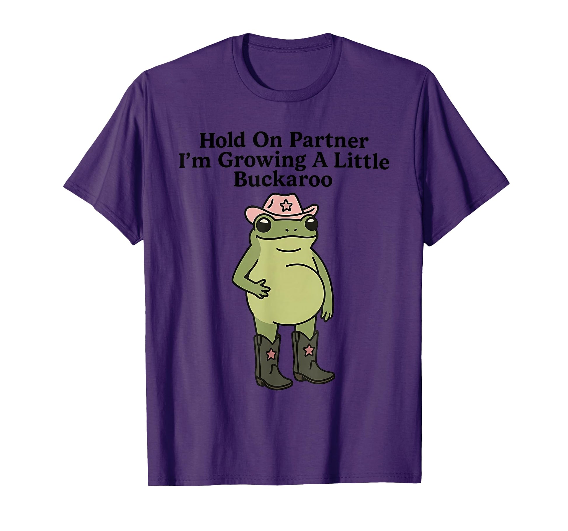 Hold Partner Im Overstimulated Cowboy T-Shirt - Custom Art Print Unisex - T-Shirt, Sweatshirt, Hoodie