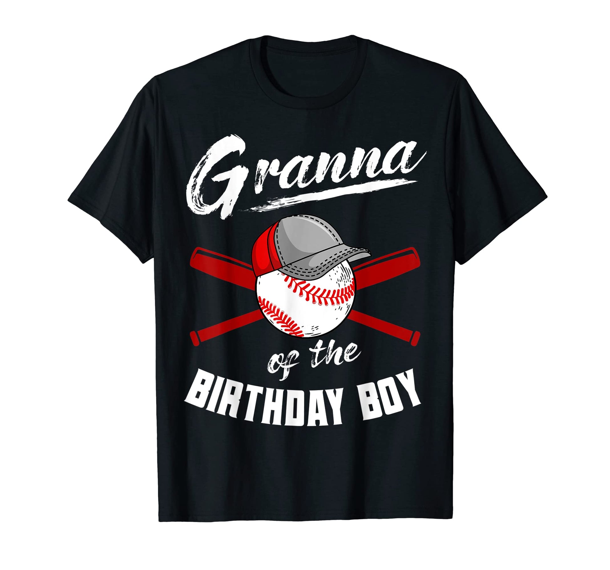 Granna Birthday Baseball Bday Party T-Shirt - Aesthetic Graphic Men Women - T-Shirt, Sweatshirt, Hoodie