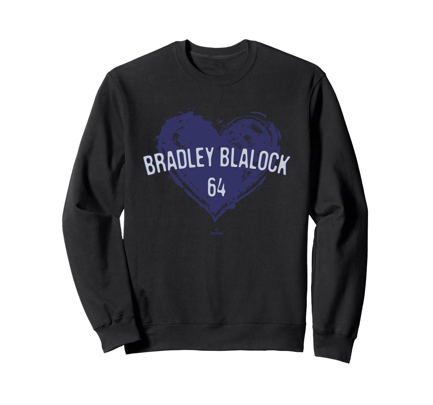 Distressed Heart Bradley Blalock Sweatshirt - Unique Graphic Men Women - T-Shirt, Sweatshirt, Hoodie