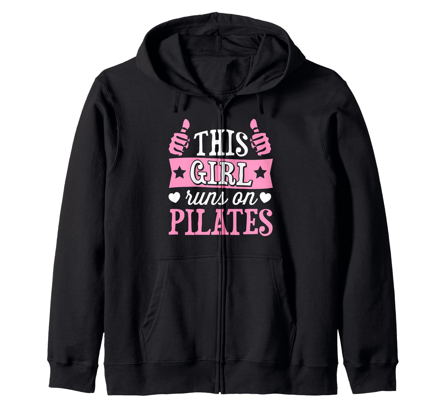 Home Pilates Quotes And Accessories Hoodie - Fun Novelty Design for Adults - T-Shirt, Sweatshirt, Hoodie
