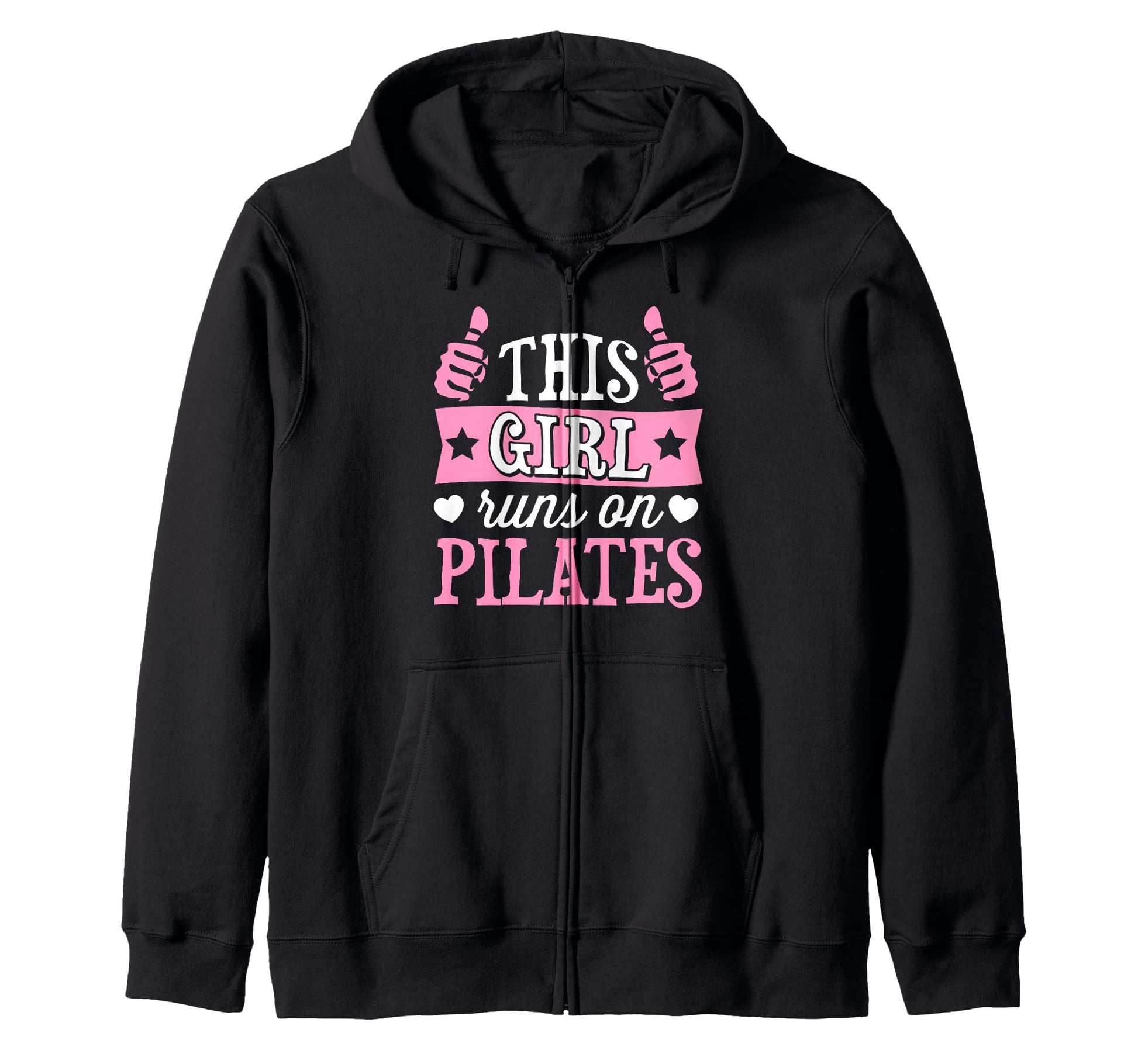 Home Pilates Quotes And Accessories Hoodie - Fun Novelty Design for Adults - T-Shirt, Sweatshirt, Hoodie
