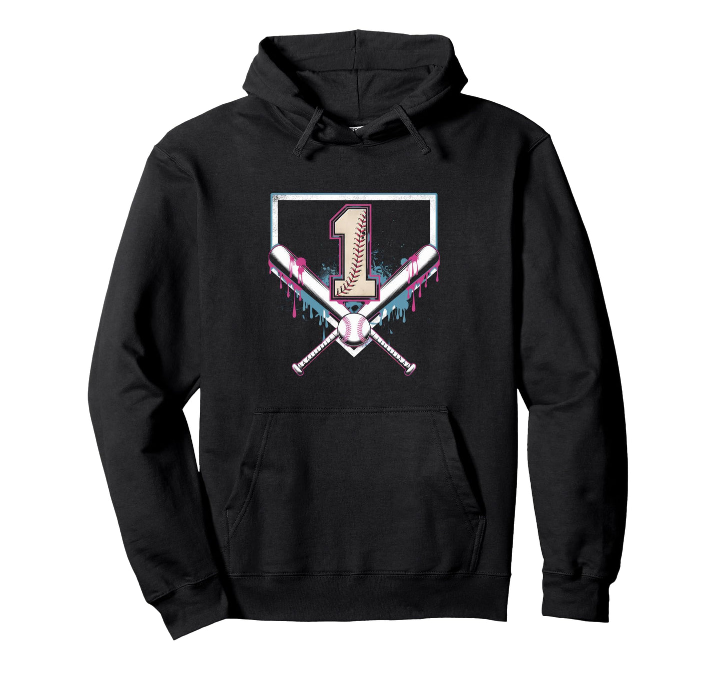 Sprinkle 1Th Birthday Baseball Home Hoodie - Streetwear Style for Adults - T-Shirt, Sweatshirt, Hoodie