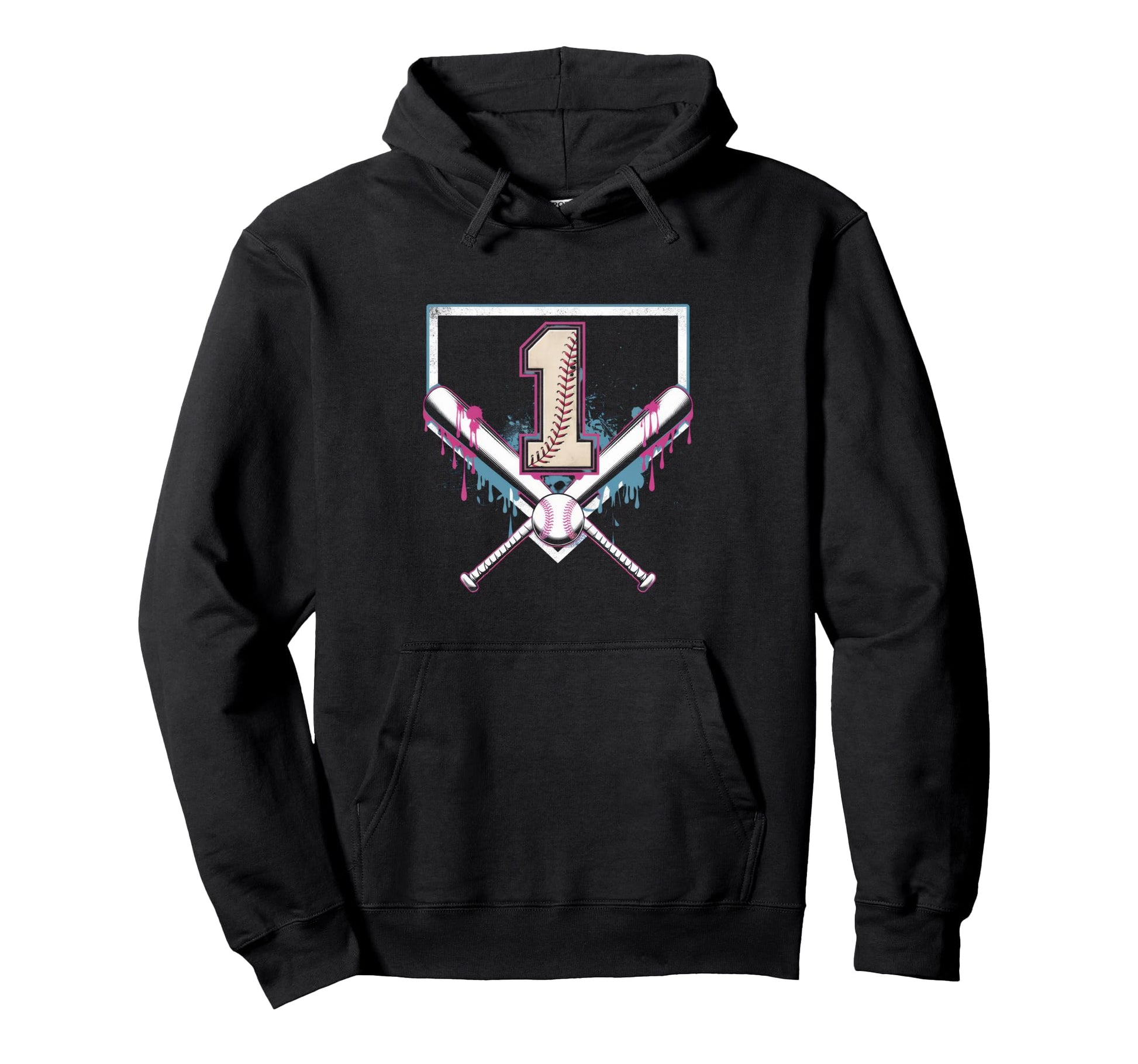 Sprinkle 1Th Birthday Baseball Home Hoodie - Streetwear Style for Adults - T-Shirt, Sweatshirt, Hoodie